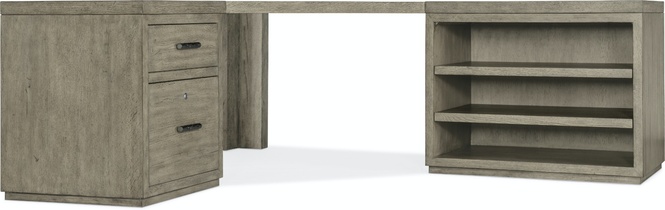 Стол письменный Linville Falls Corner Combo 24in-36in Tops-Open and Small File