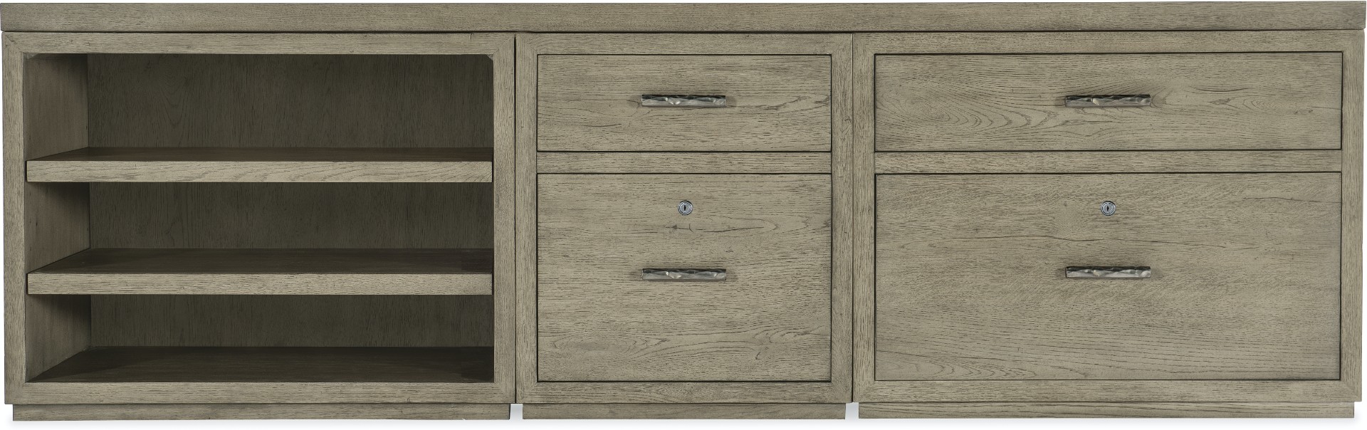 Тумба для кабинета Linville Falls Credenza - 96in Top-Small File-Lateral File and Open