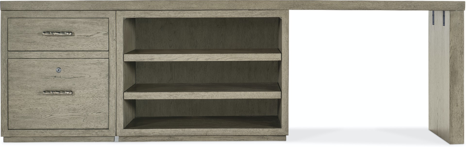 Стол письменный Linville Falls Desk - 96in Top-Small File-Open and Leg