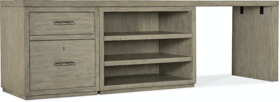 Стол письменный Linville Falls Desk - 96in Top-Small File-Open and Leg