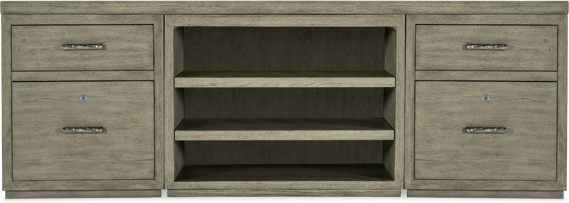 Тумба для кабинета Linville Falls Credenza - 84in Top-2 Small Files and Open