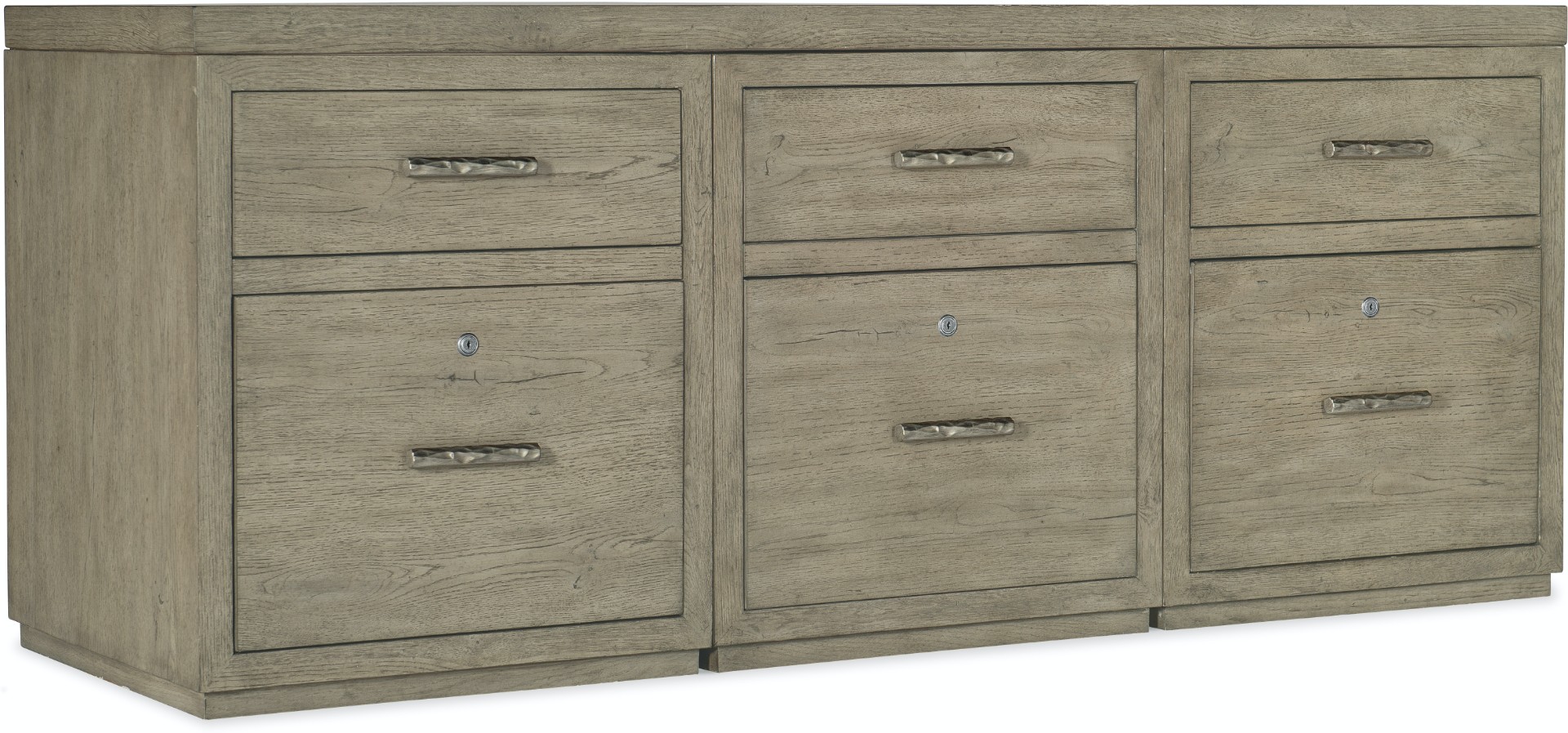 Тумба для кабинета Linville Falls Credenza - 72in Top-3 Small Files