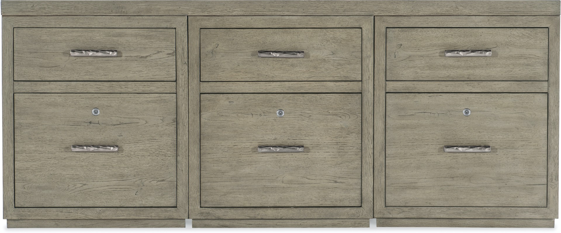 Тумба для кабинета Linville Falls Credenza - 72in Top-3 Small Files