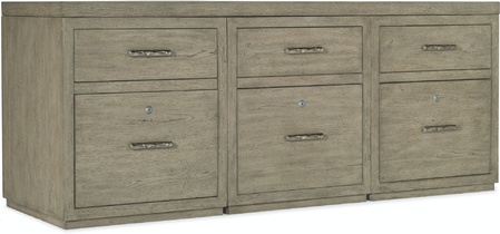 Тумба для кабинета Linville Falls Credenza - 72in Top-3 Small Files