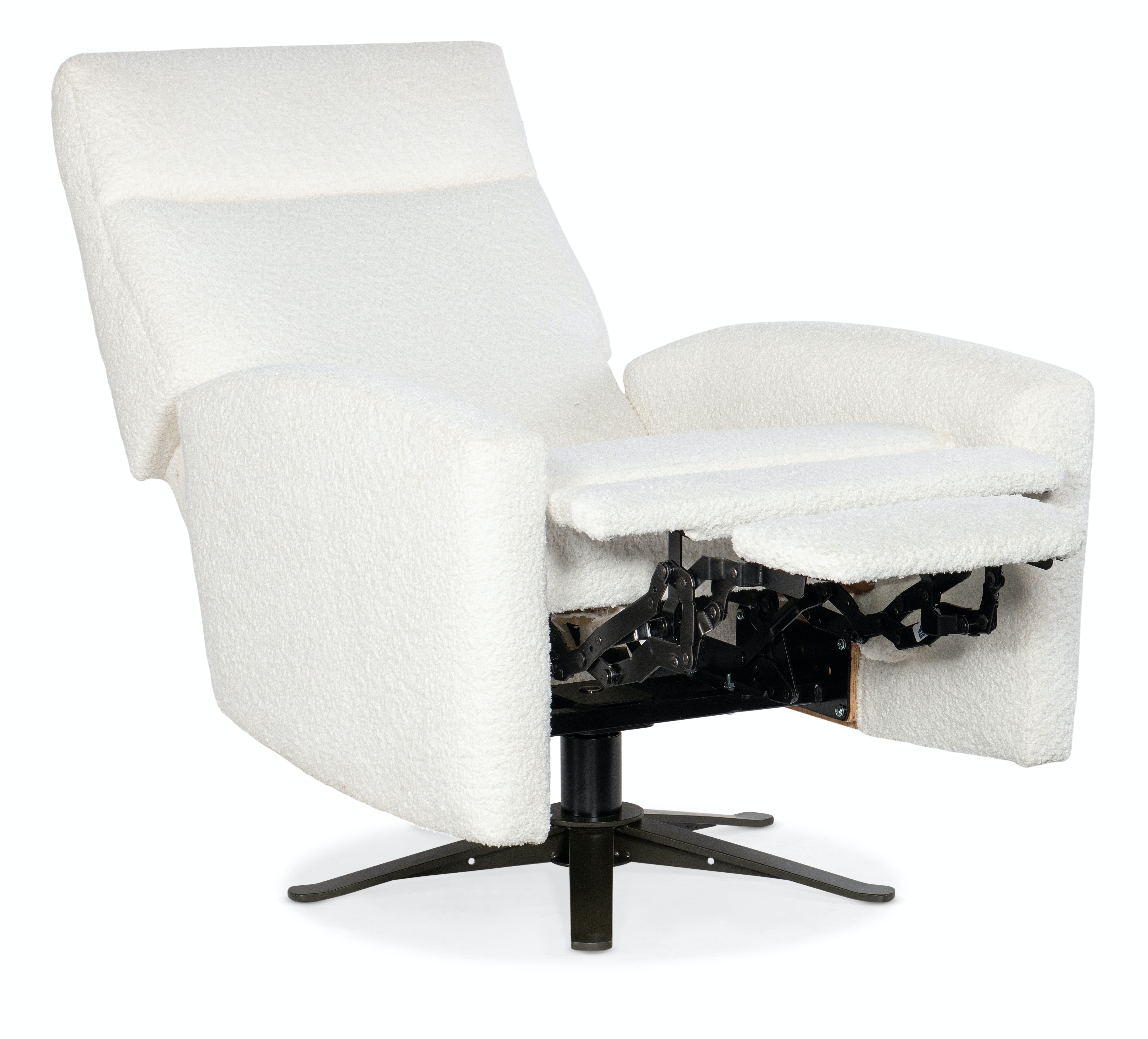 Кресло поворотное с реклайнером Basil Double Back