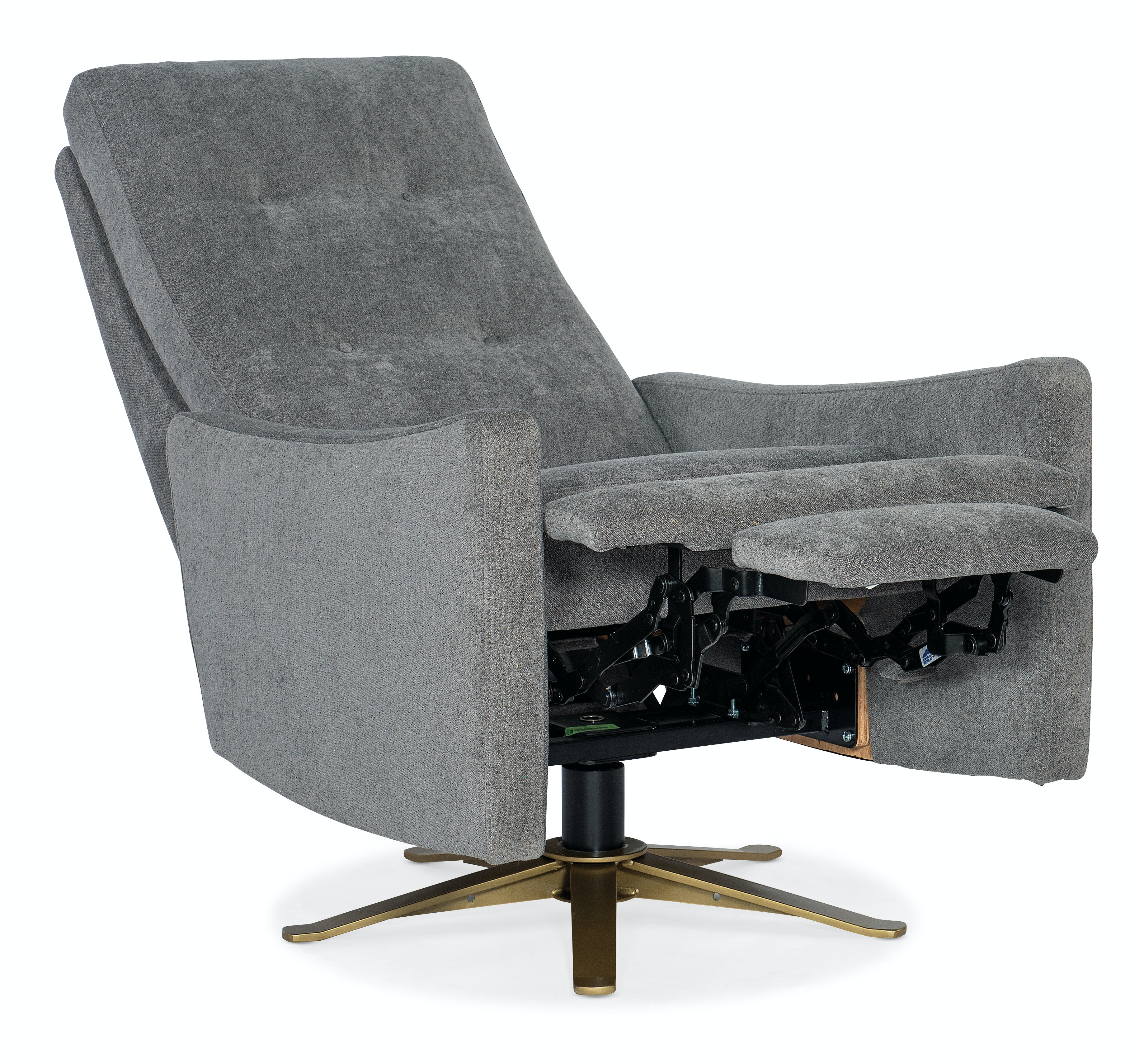 Кресло поворотное с реклайнером Baylen Tufted Back