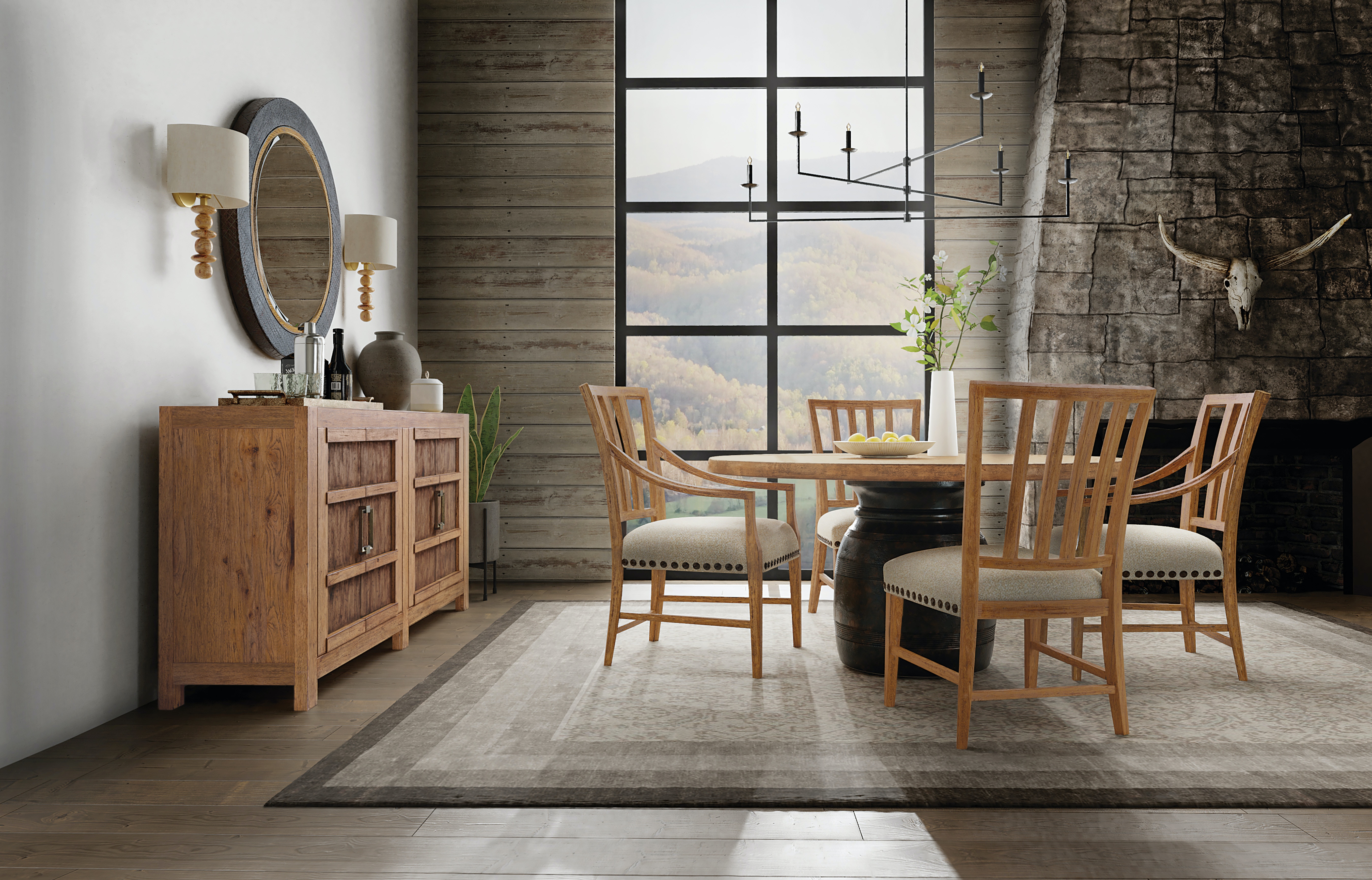 Стул с подлокотниками Big Sky