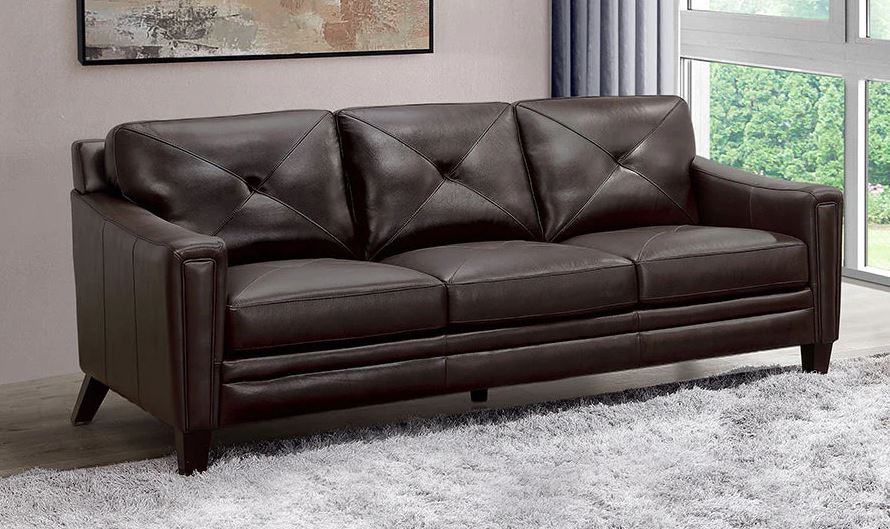 Диван кожаный SANDRO