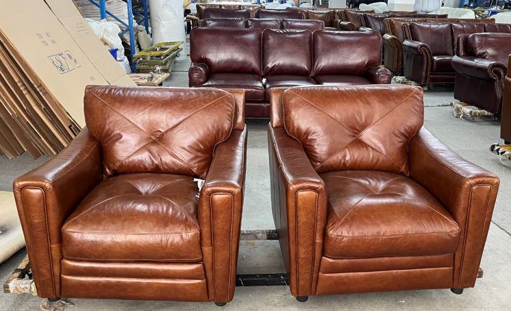 Кресло кожаное ALEXANDER