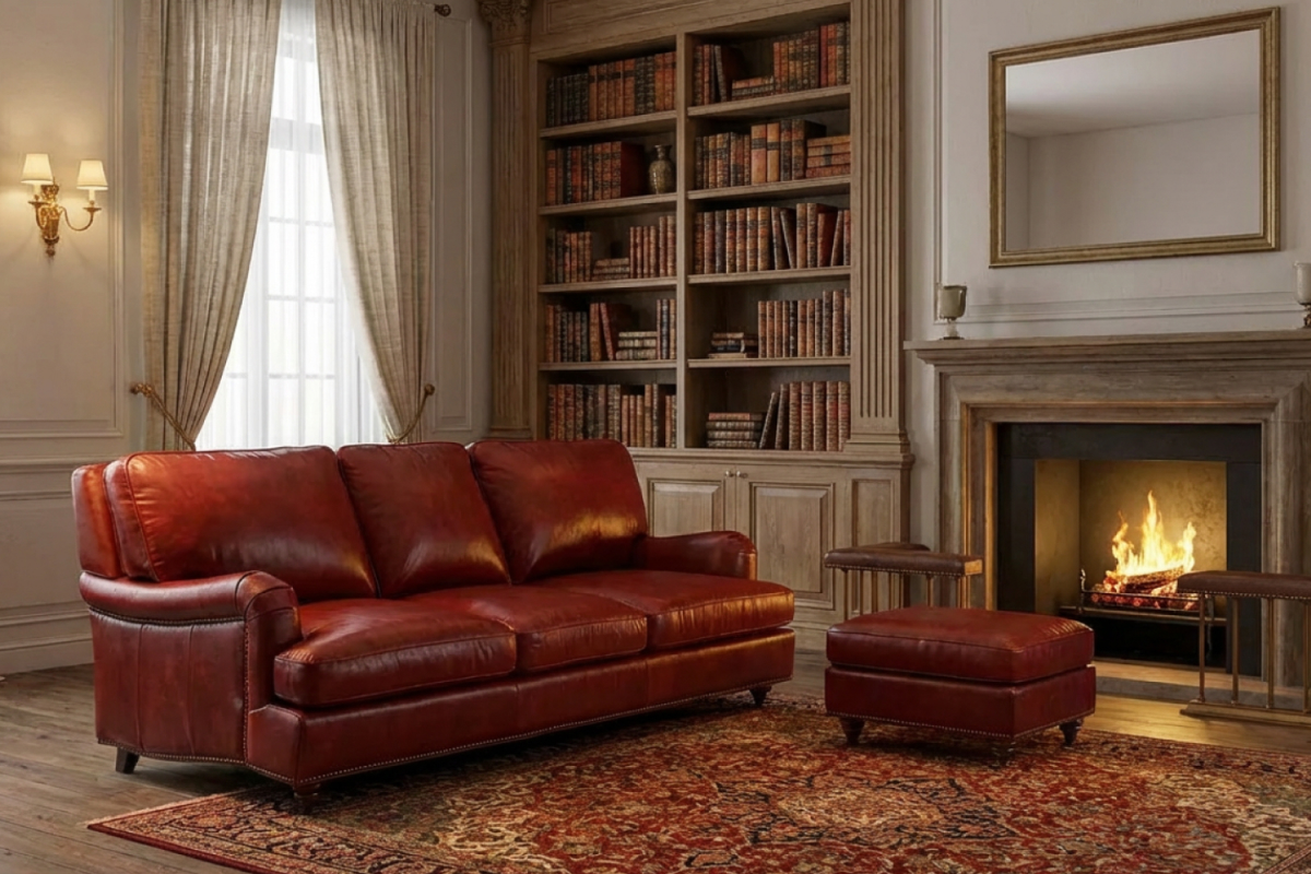 Диван кожаный Patrick1