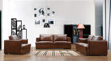 Кресло кожаное KINGSTON