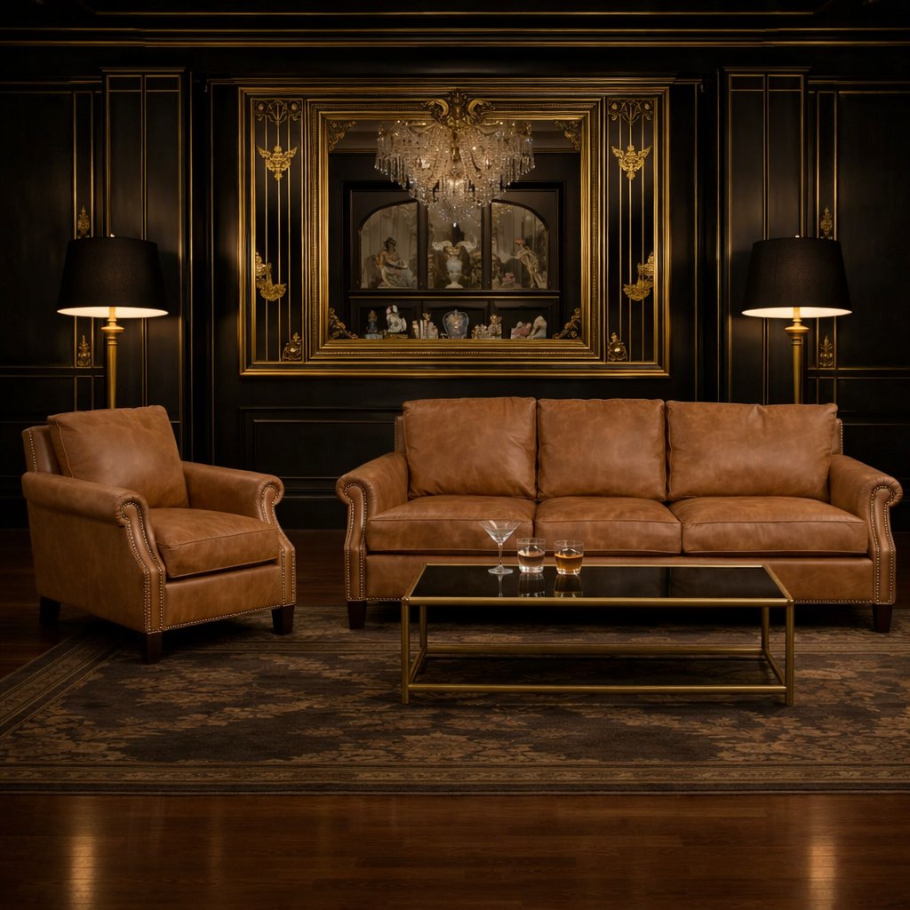 Диван кожаный EDEN