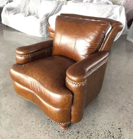 Кресло кожаное NIKOLAS