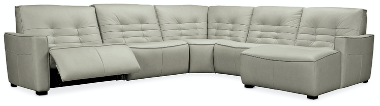 Диван реклайнер модульный Reaux 5-Piece RAF Chaise Sectional w/2 Power Recliners