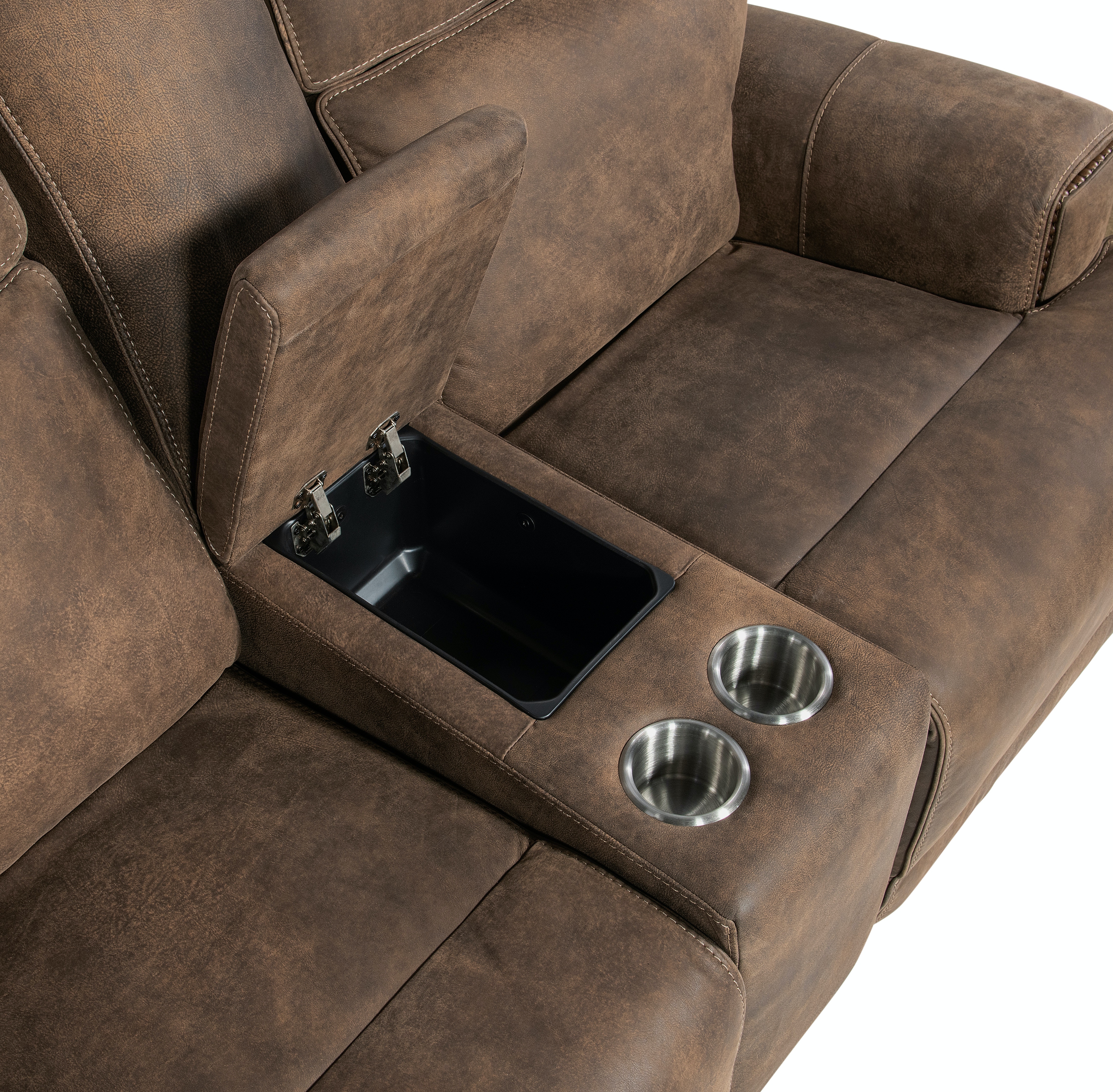 Диван реклайнер Wheeler Power Console Loveseat with Power Headrest