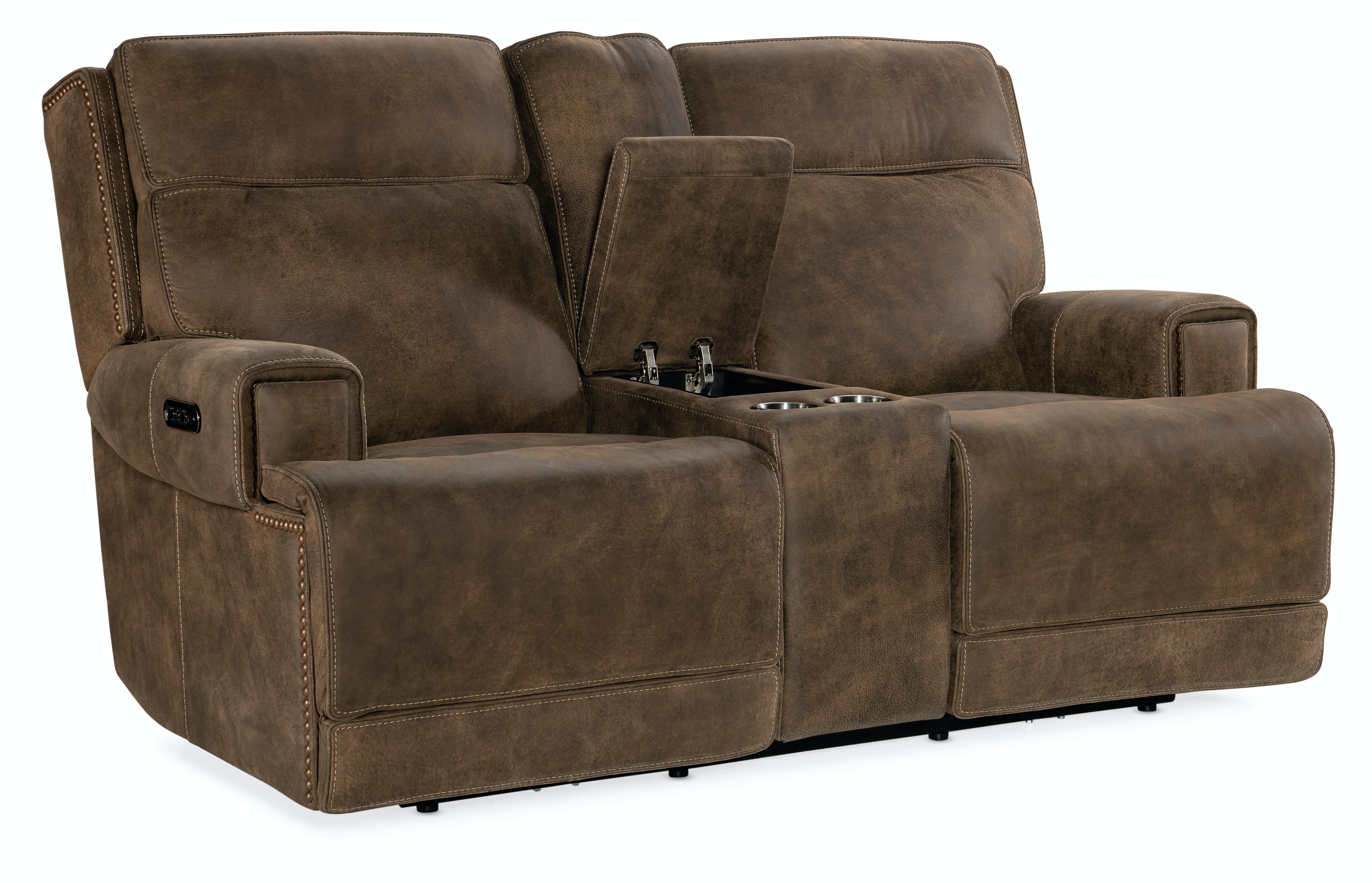 Диван реклайнер Wheeler Power Console Loveseat with Power Headrest