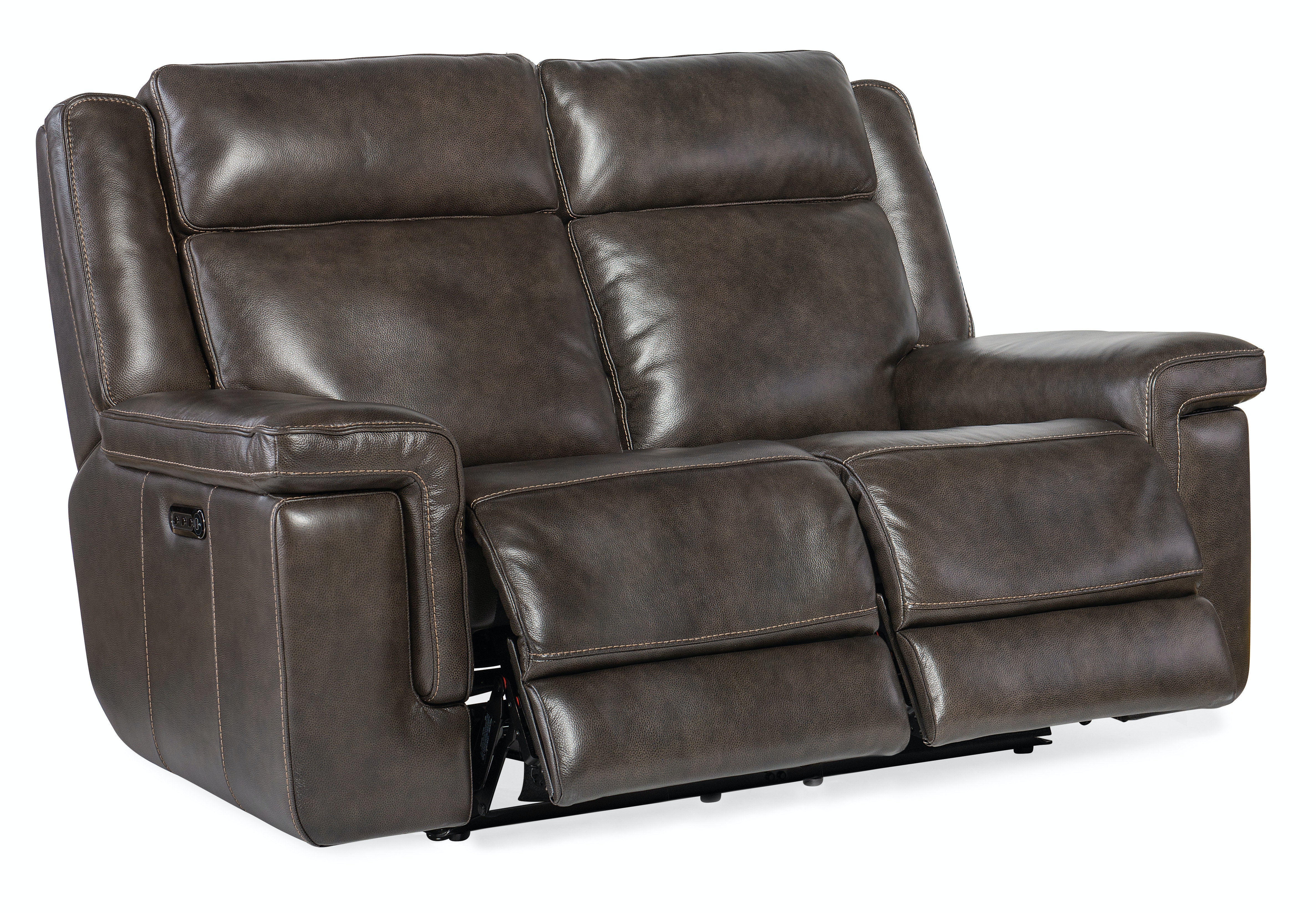 Диван реклайнер Montel Lay Flat Power Loveseat with Power Headrest & Lumbar