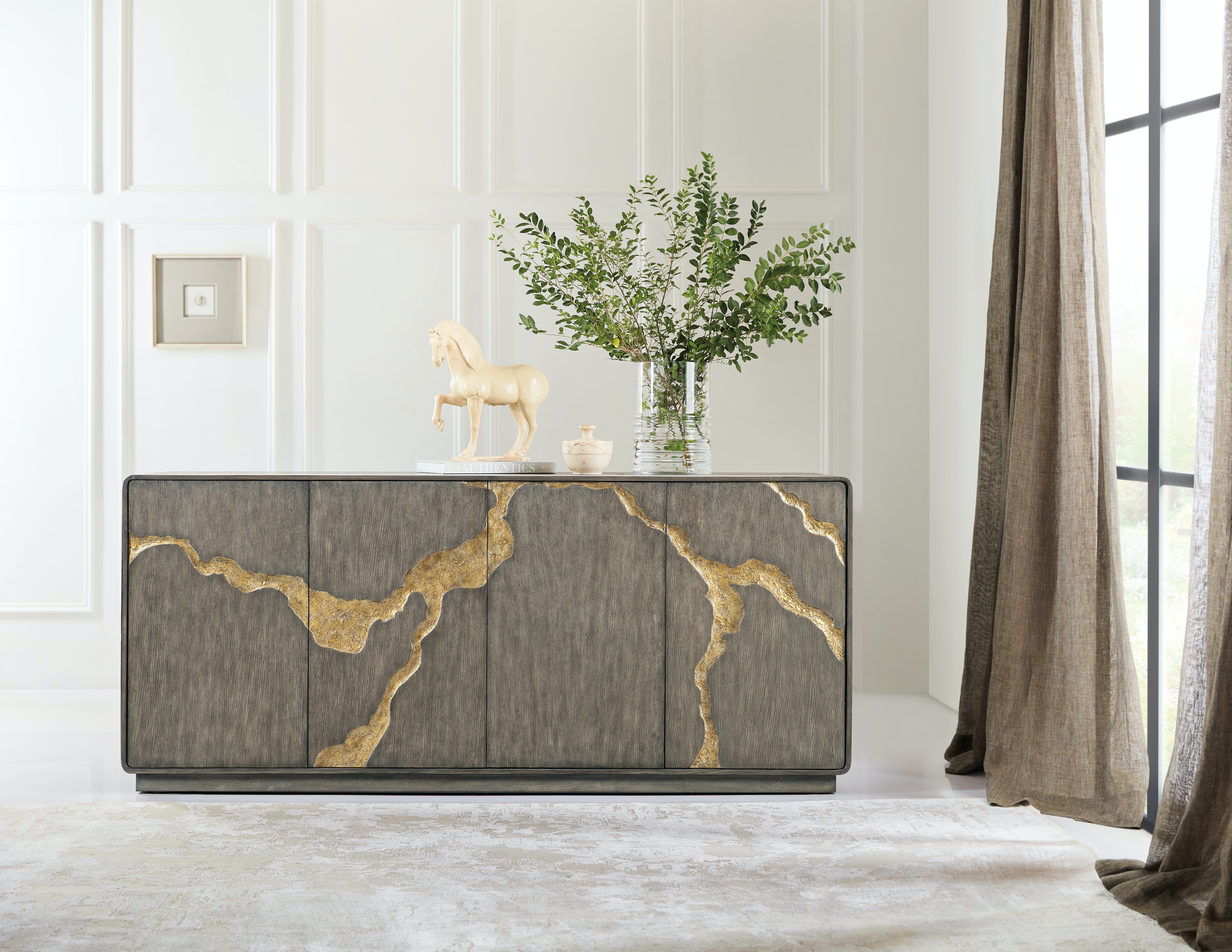 Тумба ТВ Melange Fissured Entertainment Credenza
