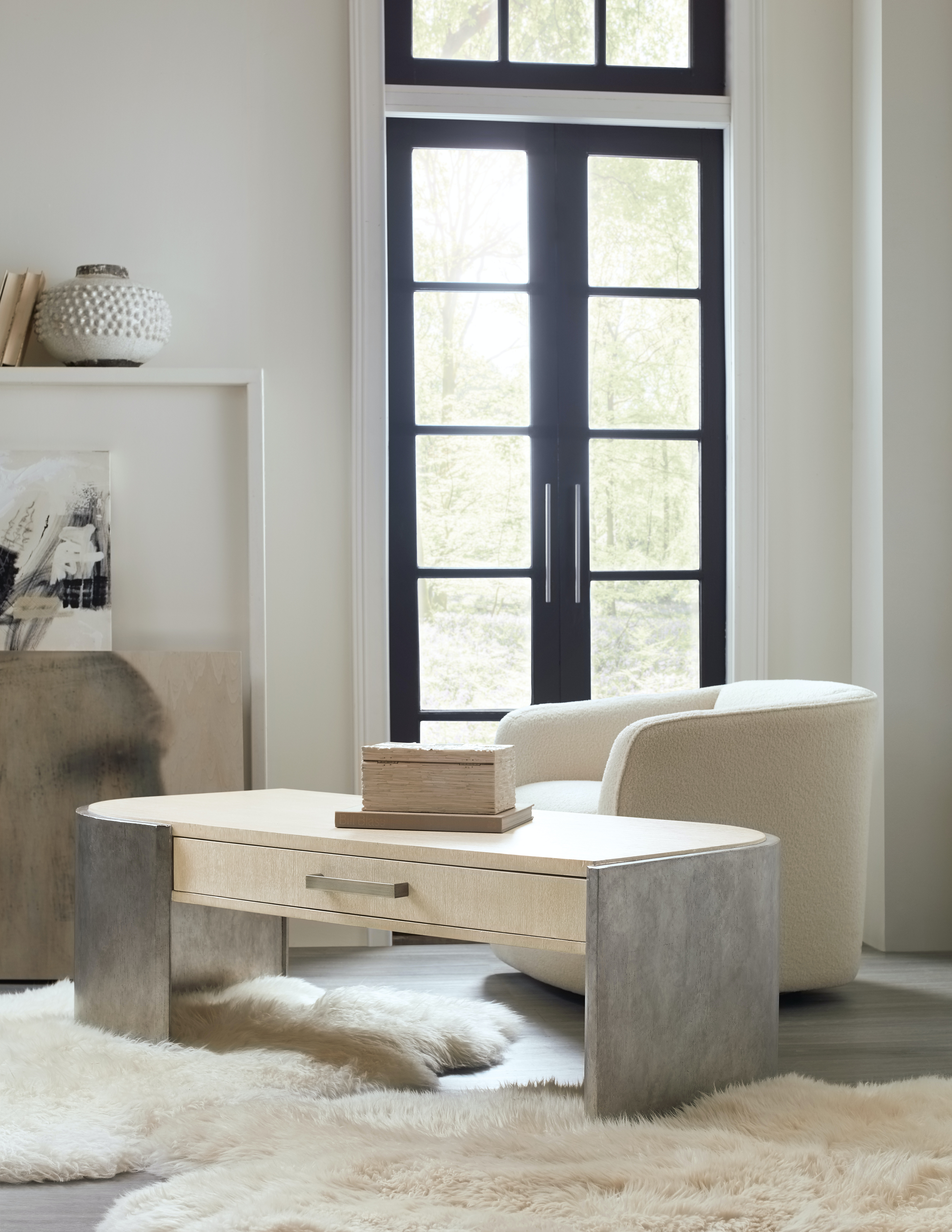 Стол коктейльный Melange Silverfrost Cocktail Table