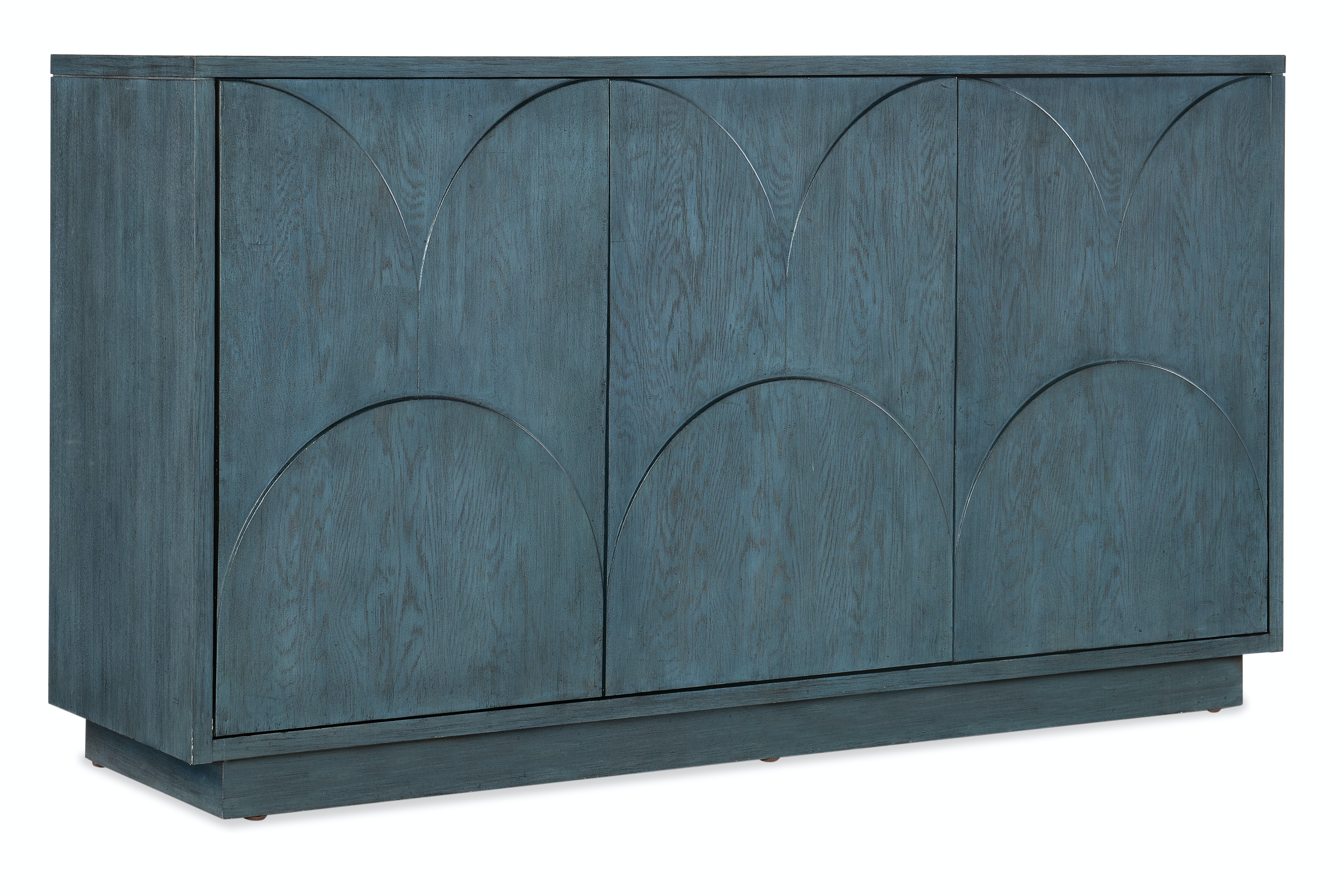 Тумба ТВ Melange Round Valley Three Door Entertainment Credenza