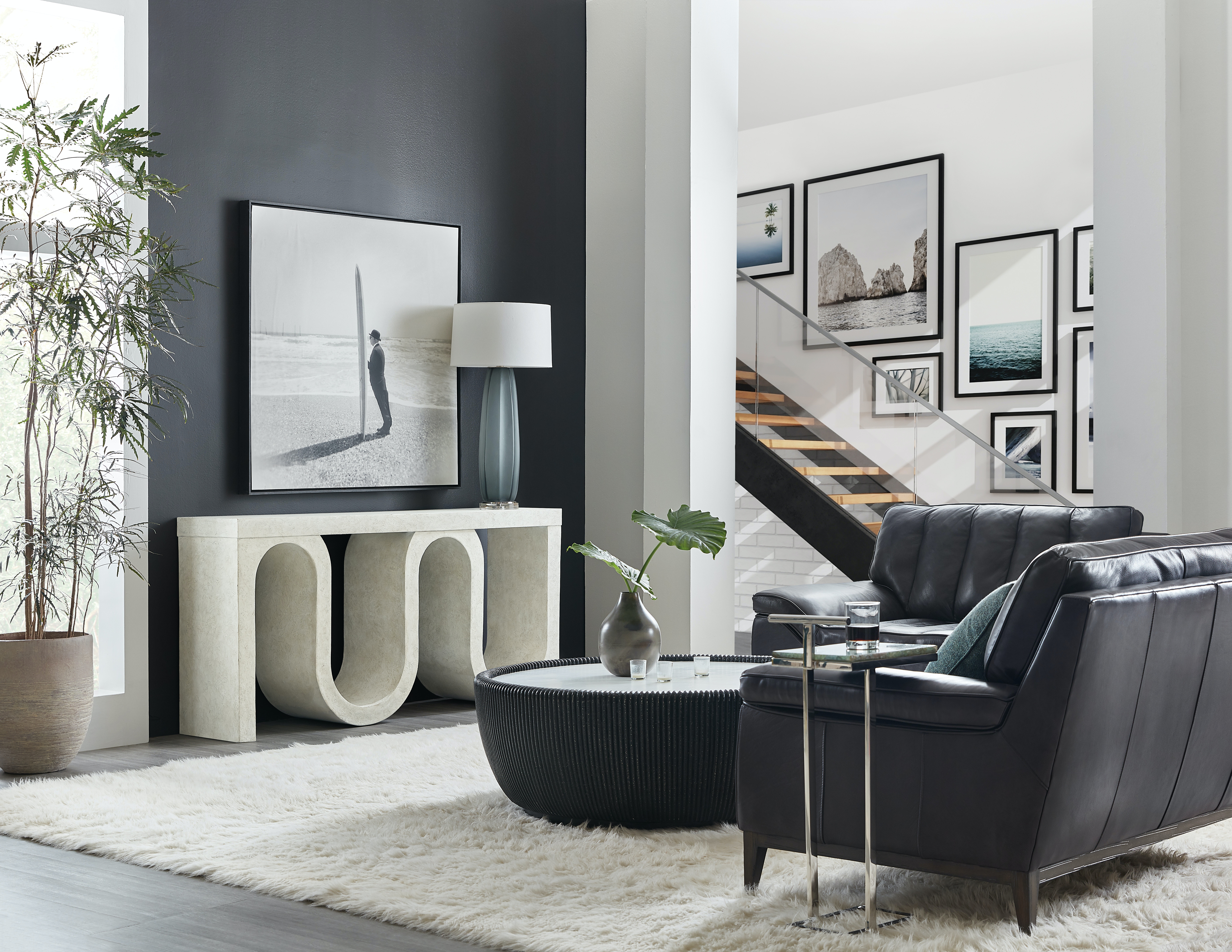 Консоль Melange Snaked Console Table