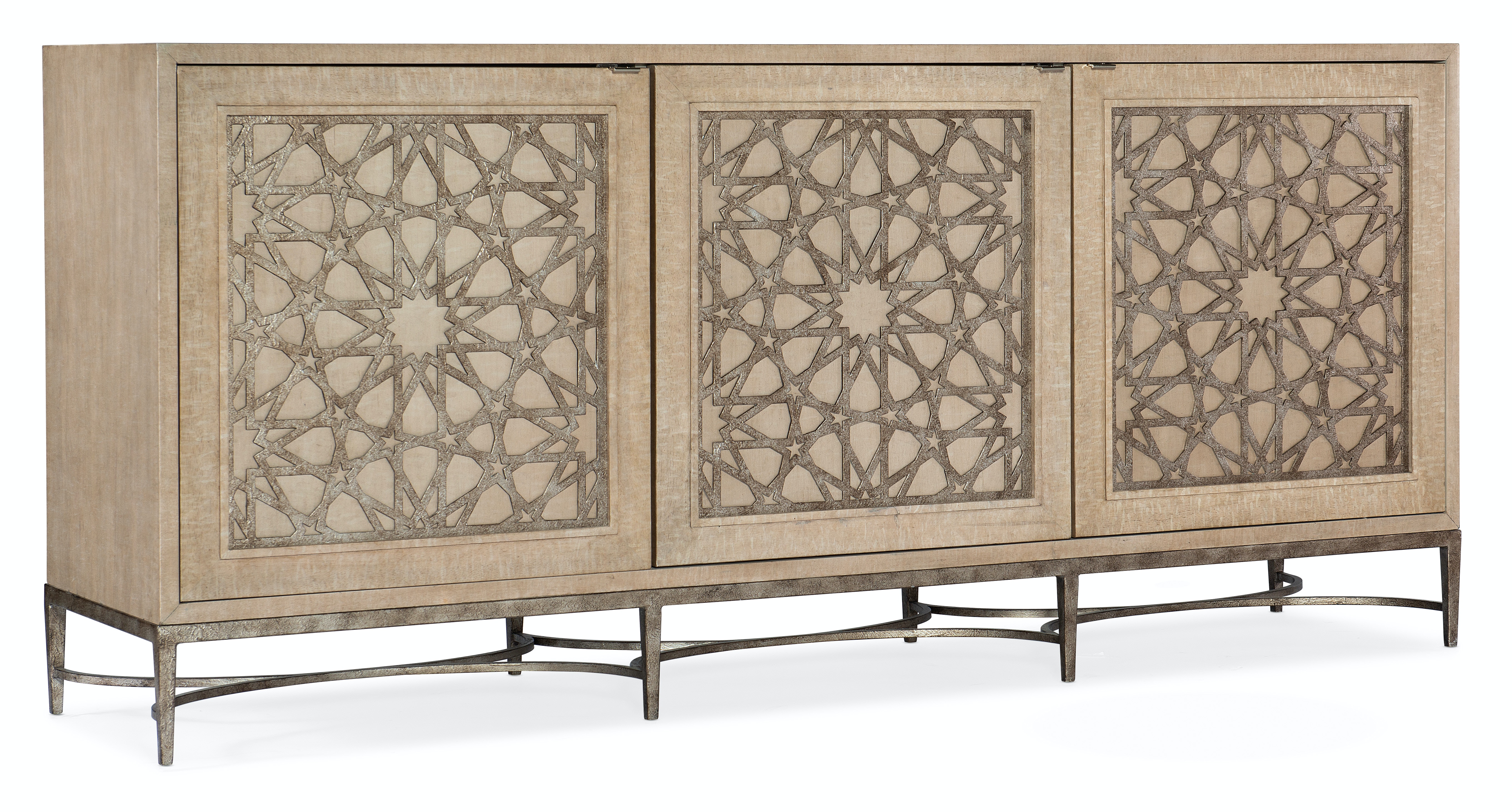 Тумба ТВ Melange Suzani Three Door Entertainment Console