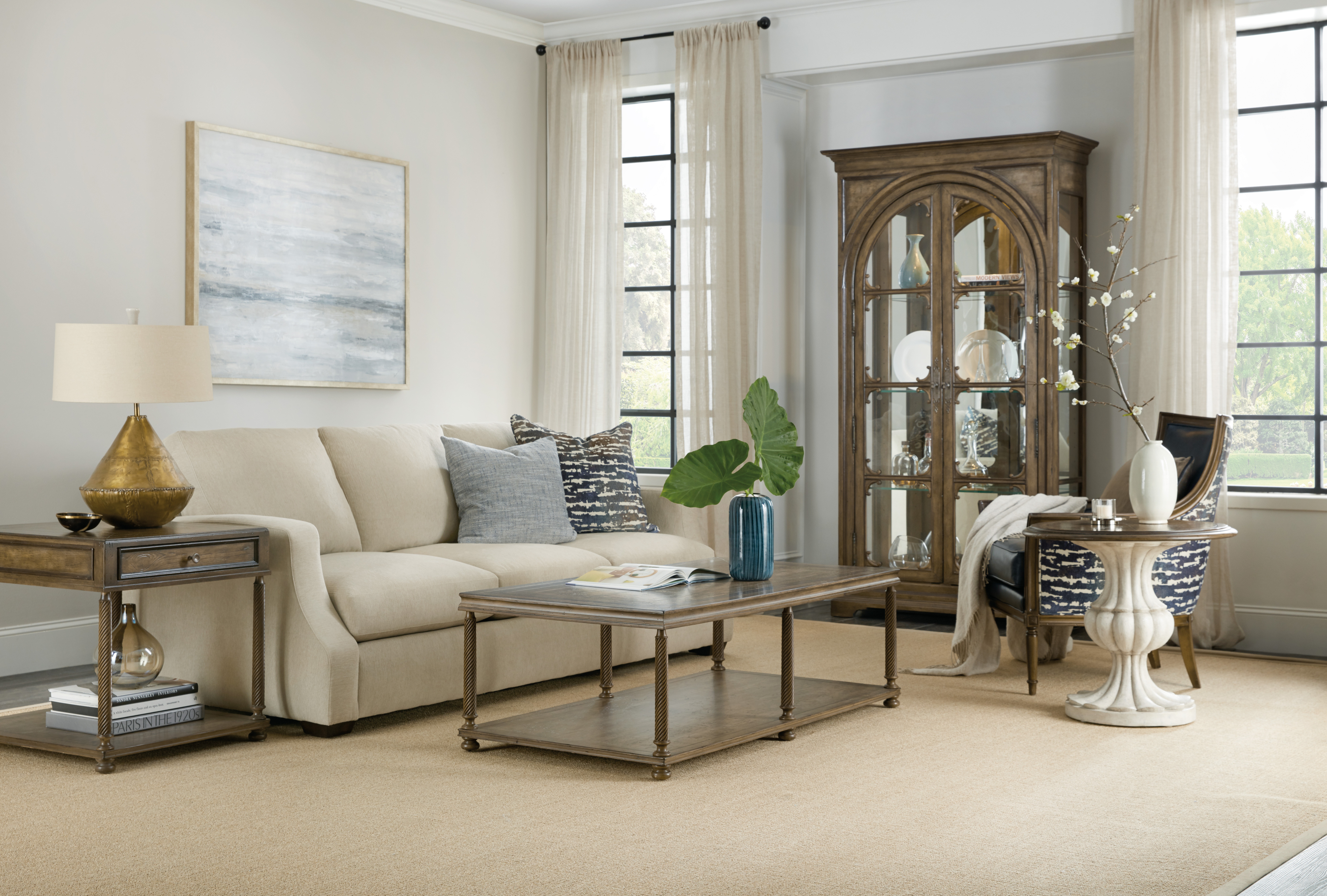 Столик придиванный Vera Cruz Rectangular End Table