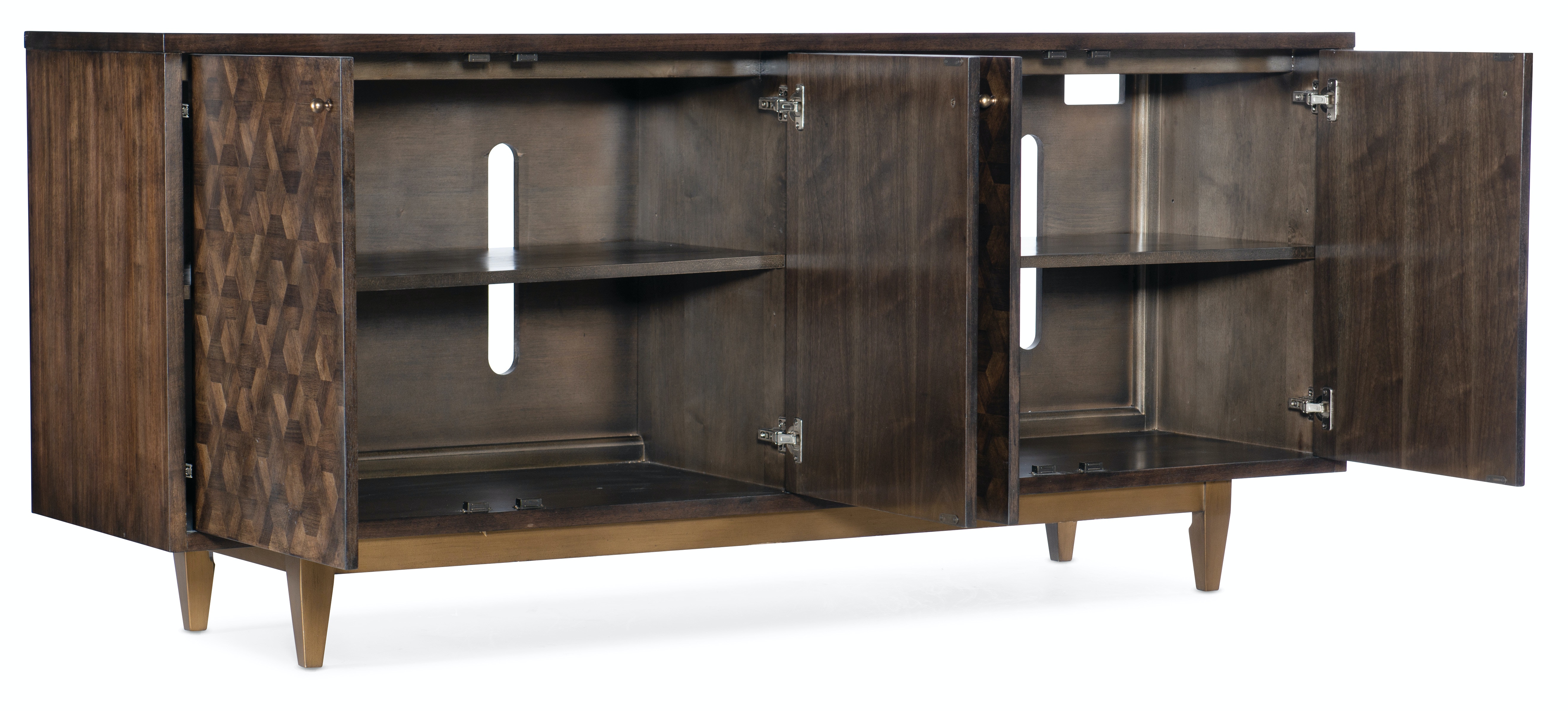 Буфет Melange Alpine Four-Door Credenza