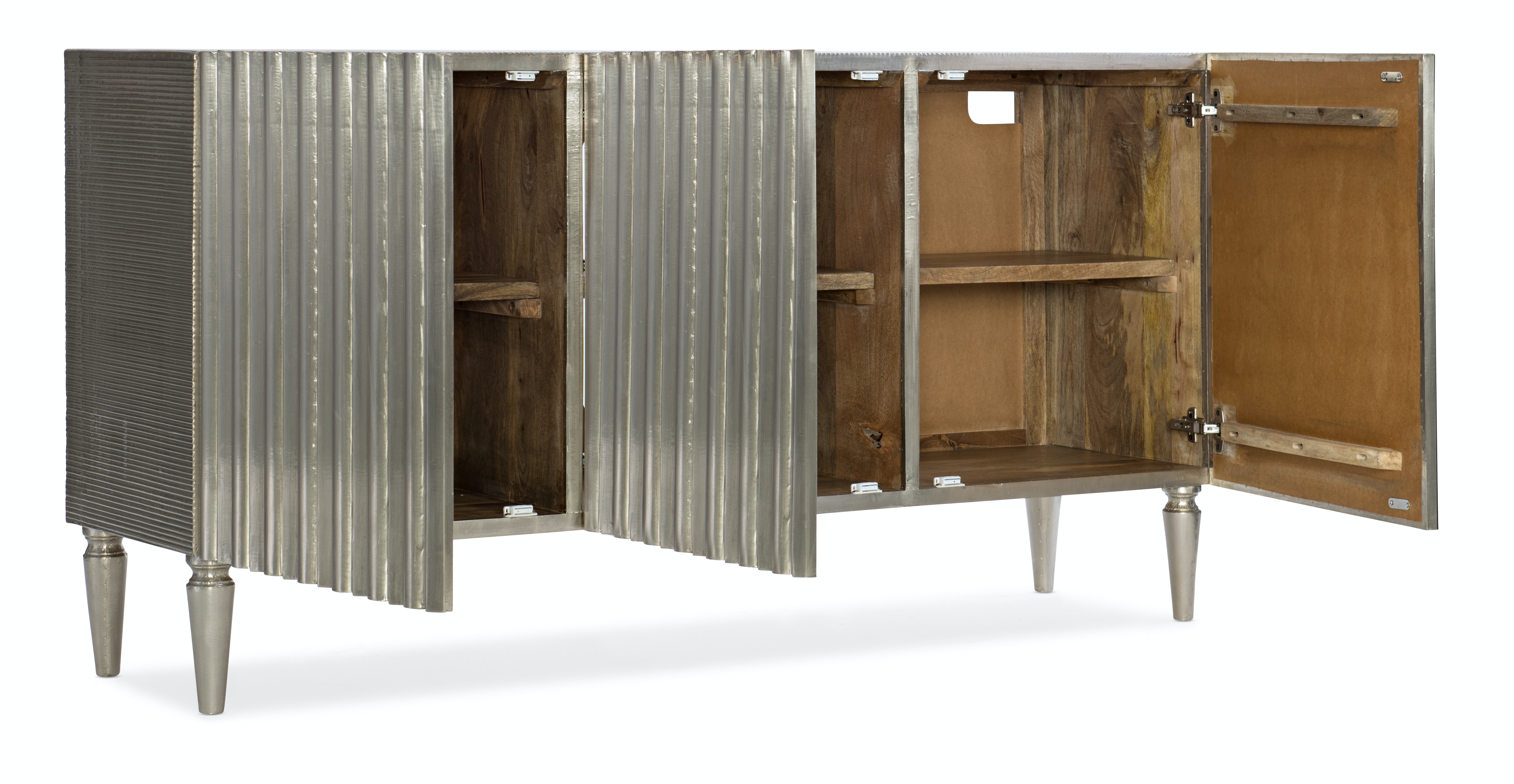 Тумба ТВ German Silver Entertainment Console