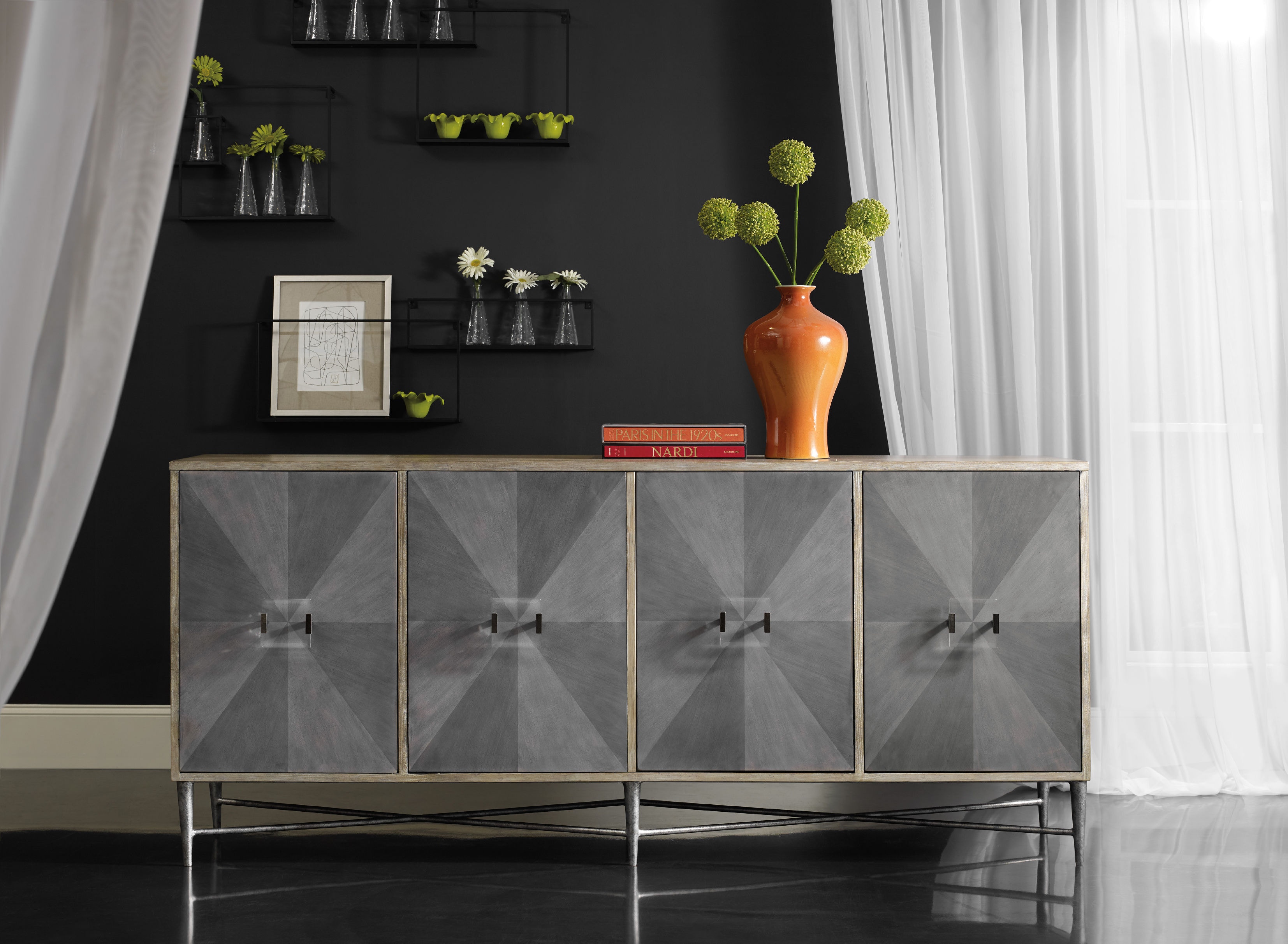 Буфет Melange Zola Four-Door Credenza
