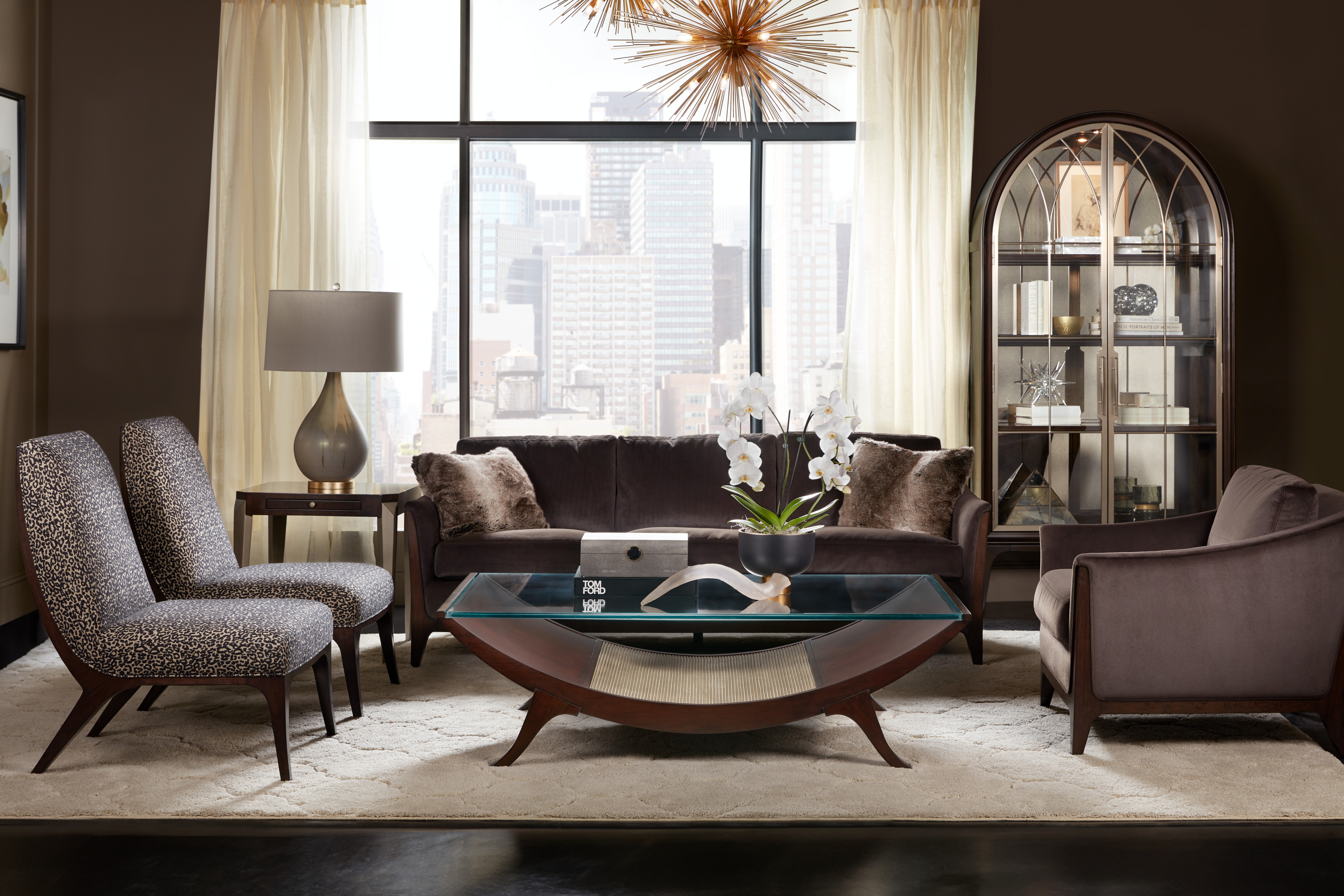 Столик придиванный Bella Donna Square End Table