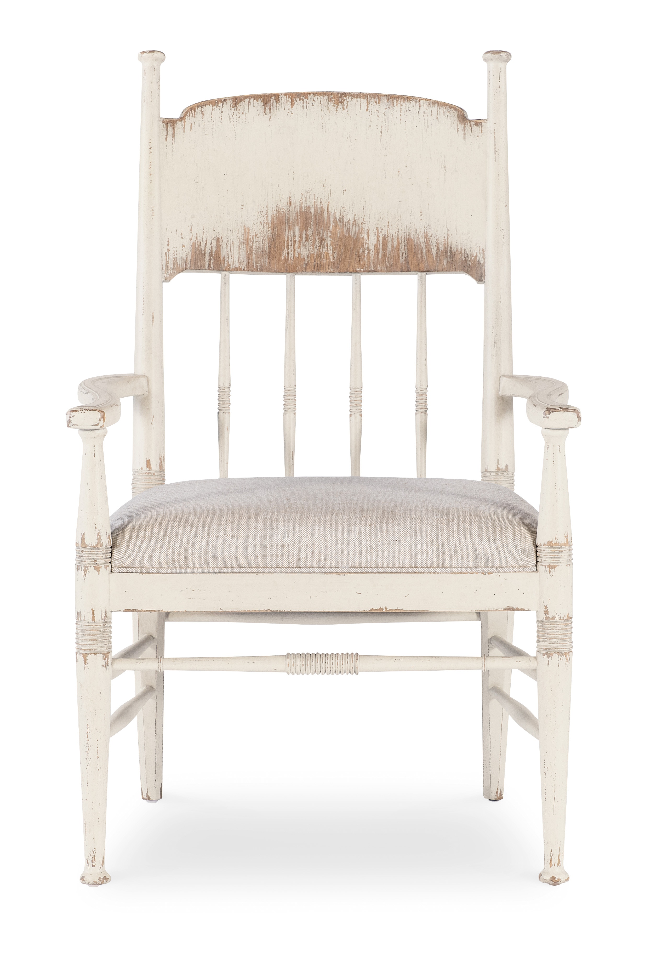 Стул с подлокотниками Americana Upholstered Seat Arm Chair