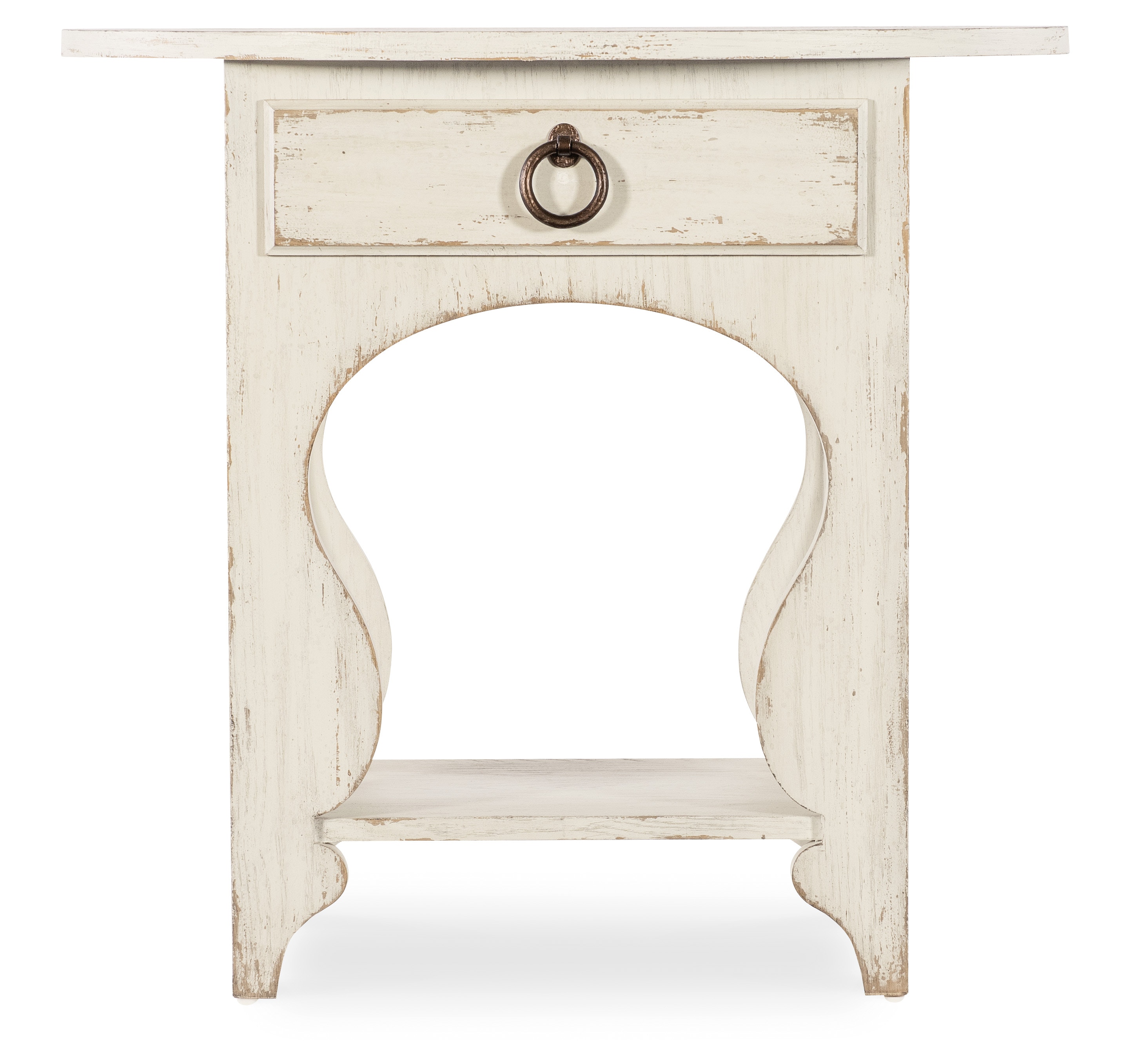 Тумба прикроватная Americana One-Drawer Oval Nightstand
