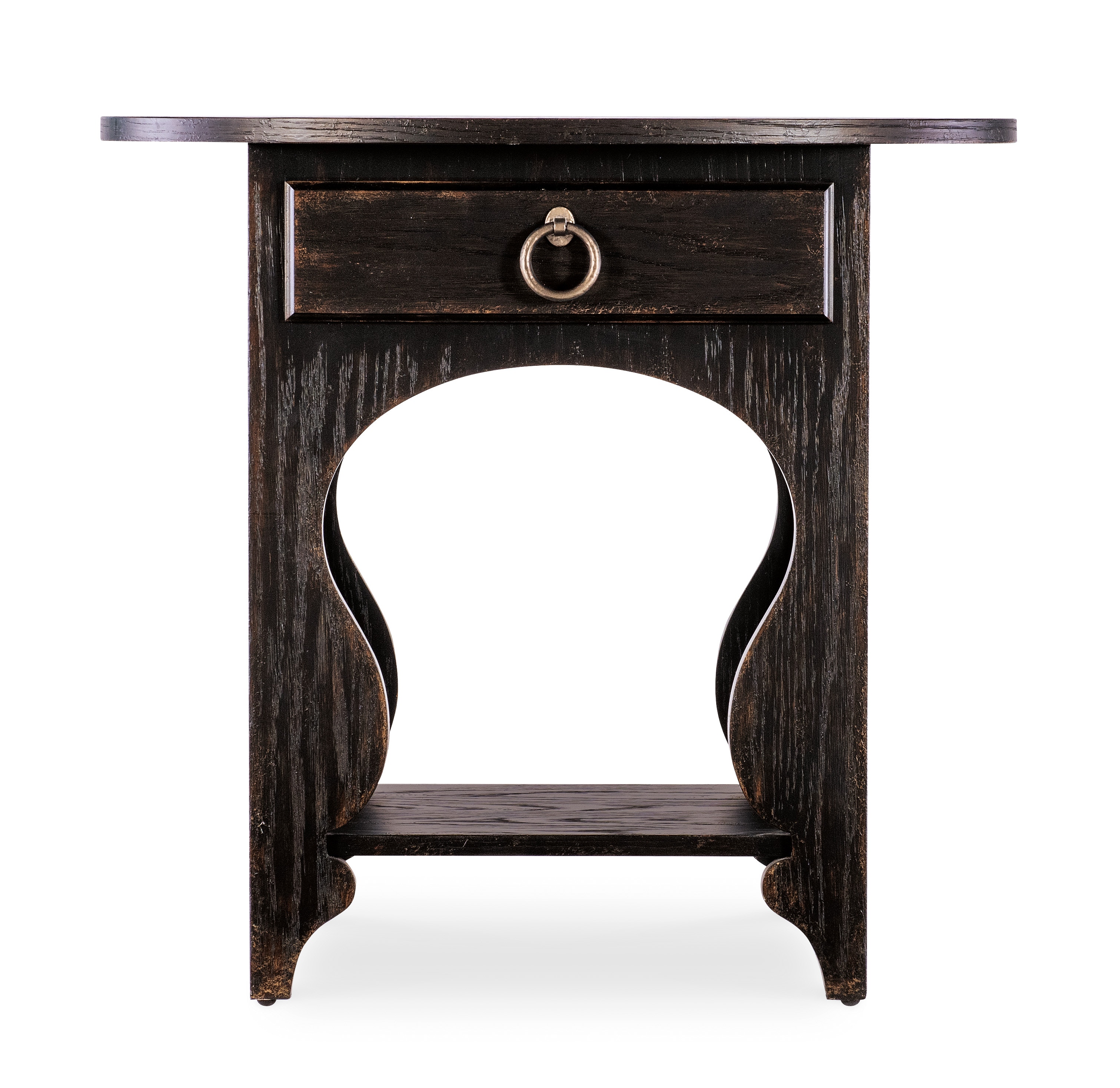 Тумба прикроватная Americana One-Drawer Oval Nightstand