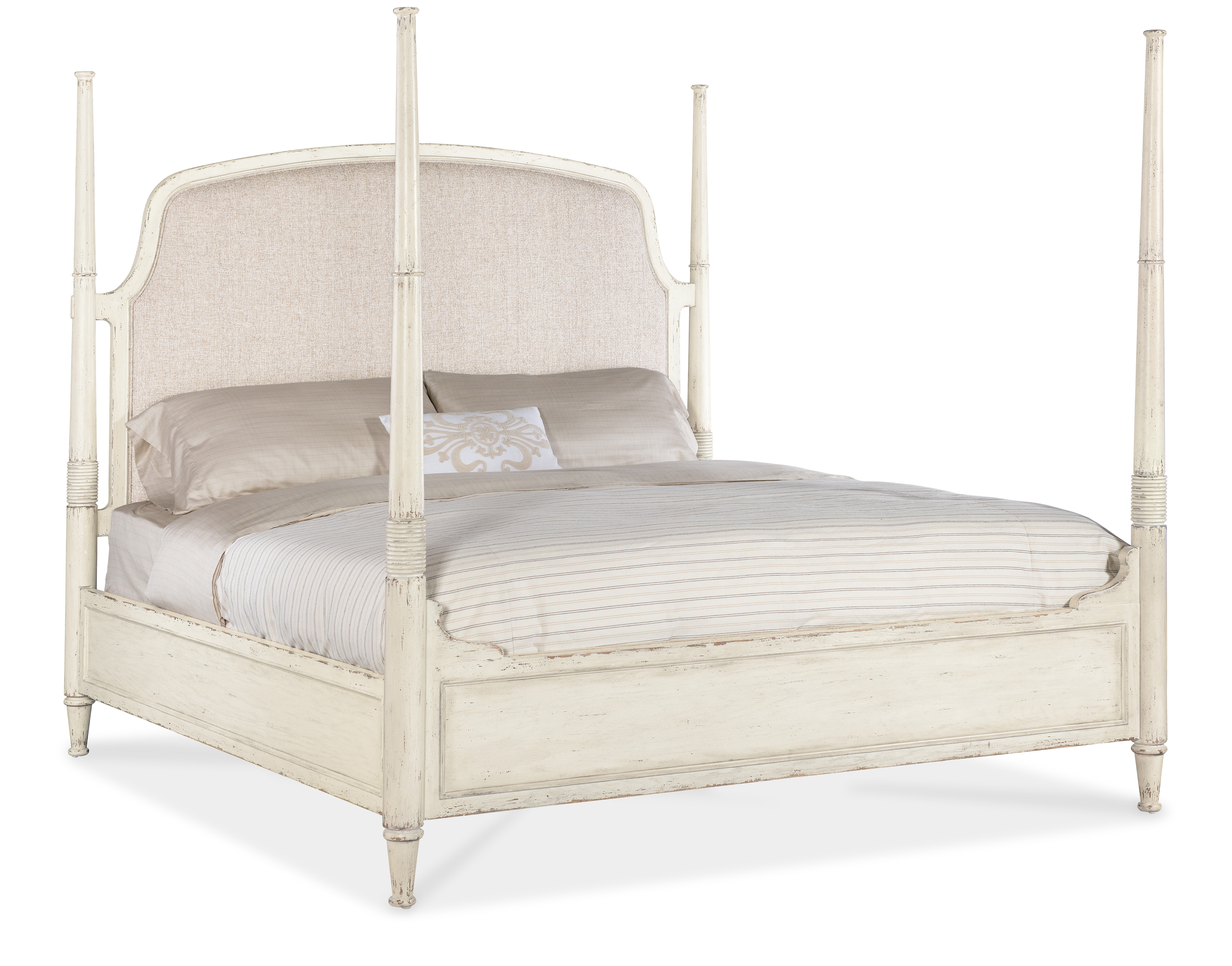 Кровать Americana California King Upholstered Poster Bed