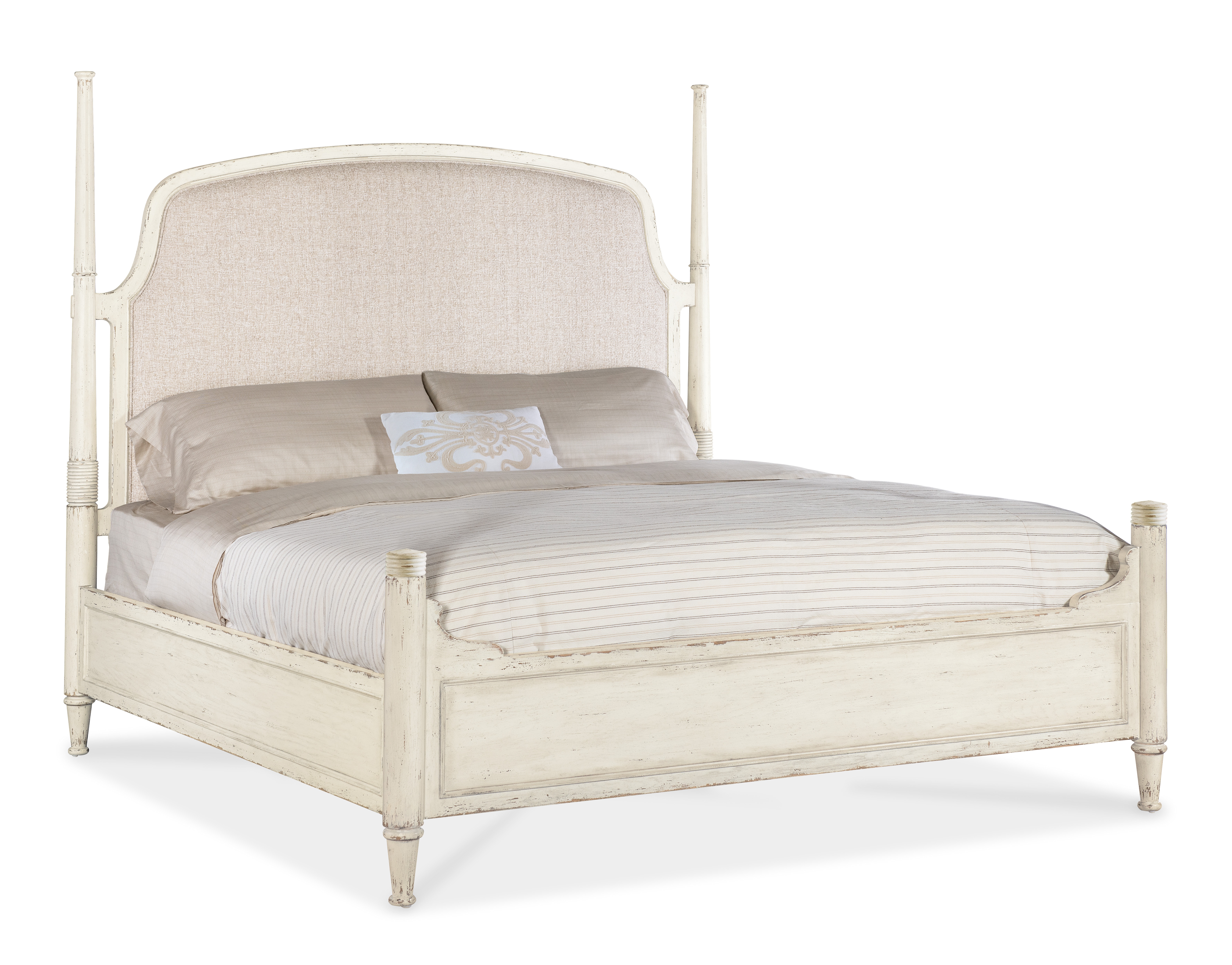 Кровать Americana California King Upholstered Poster Bed