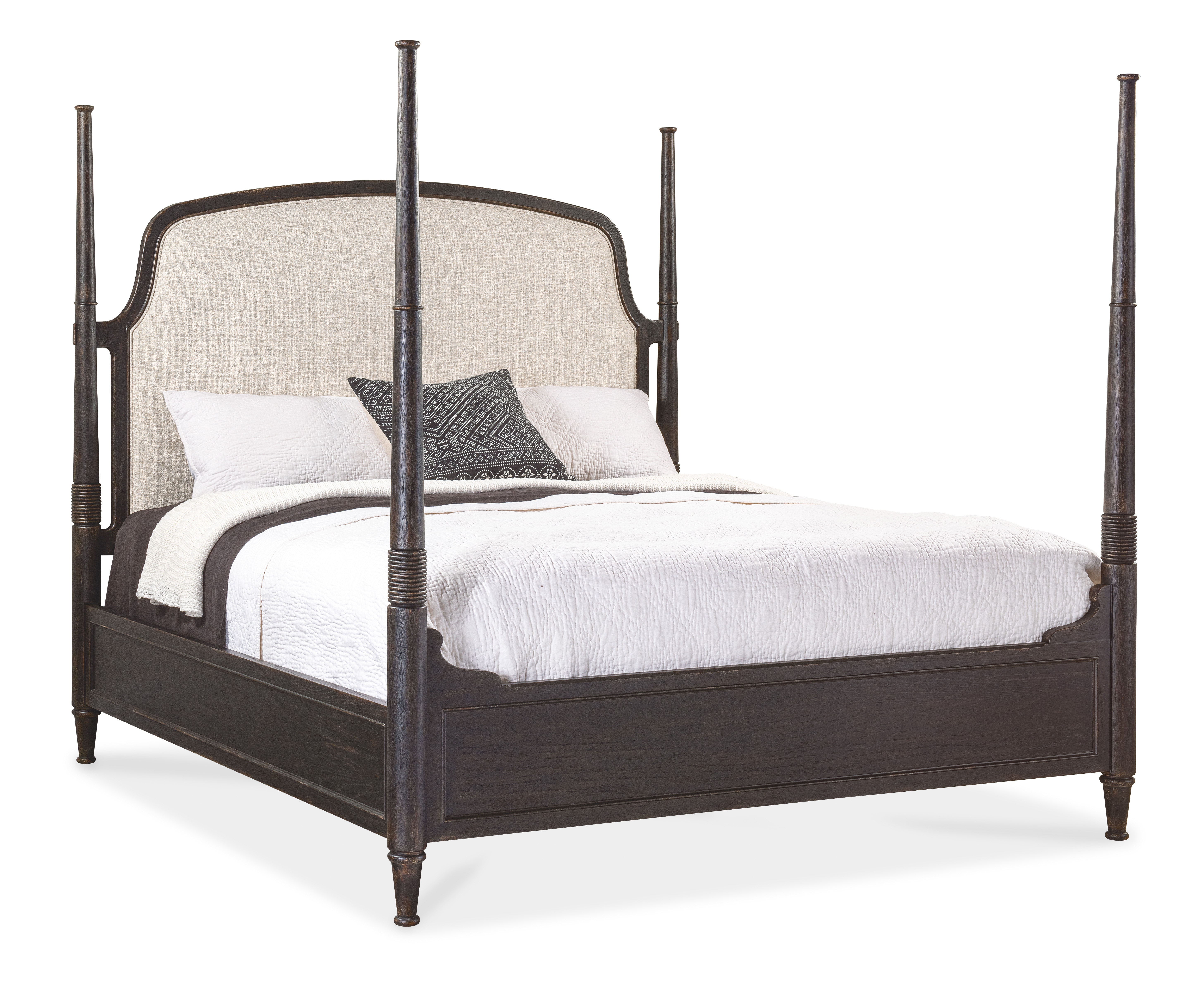Кровать Americana California King Upholstered Poster Bed