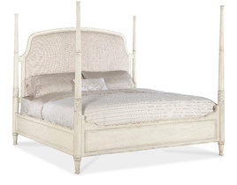Кровать Americana King Upholstered Poster Bed
