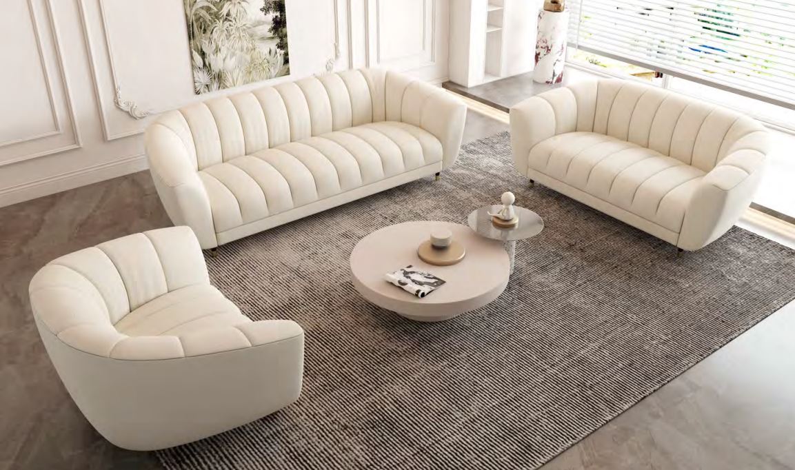 Диван из нубука LEONARDO