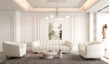 Диван из нубука LEONARDO