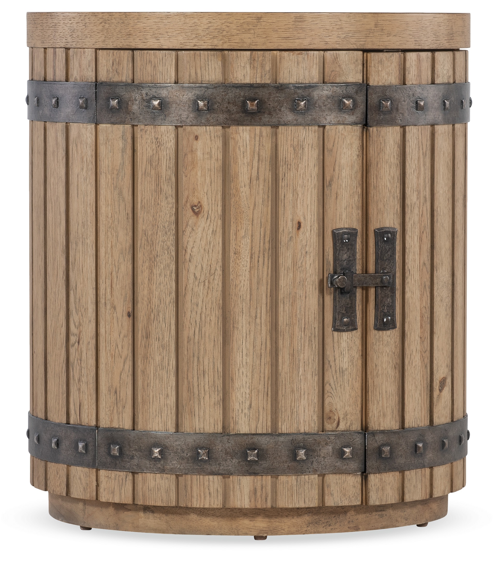 Стол придиванный Vineyard Row Wine Barrel End Table
