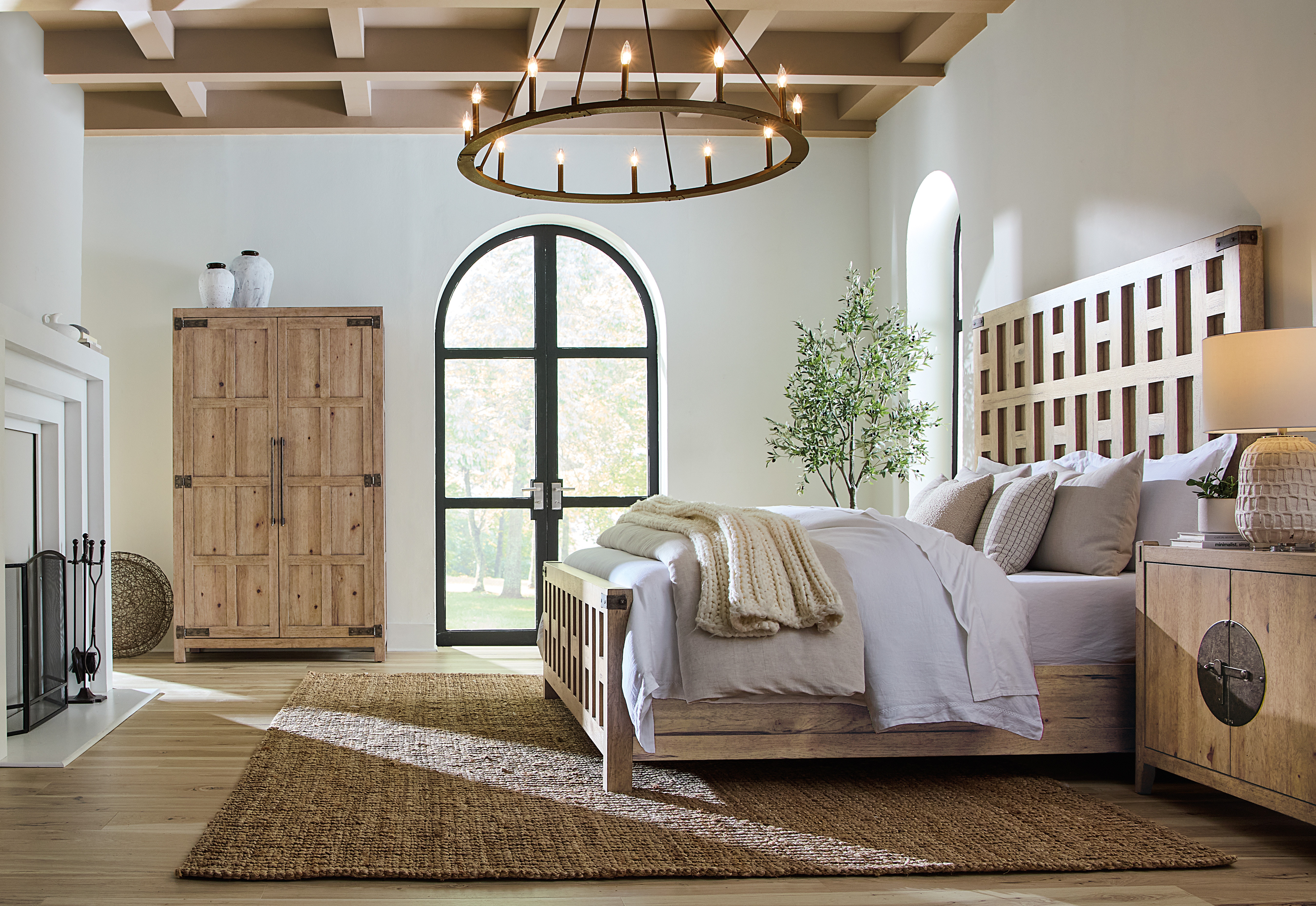 Тумба прикроватная Vineyard Row Two-Door Nightstand