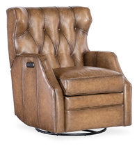 Кресло вращающееся реклайнер Henderson Power Swivel Glider Recliner