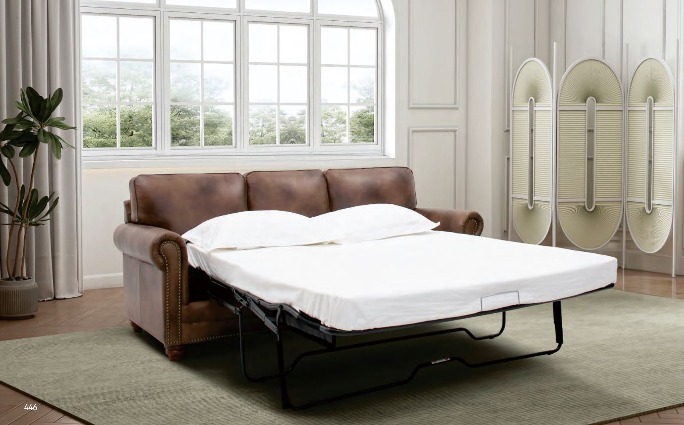 Диван-кровать кожаный KENT