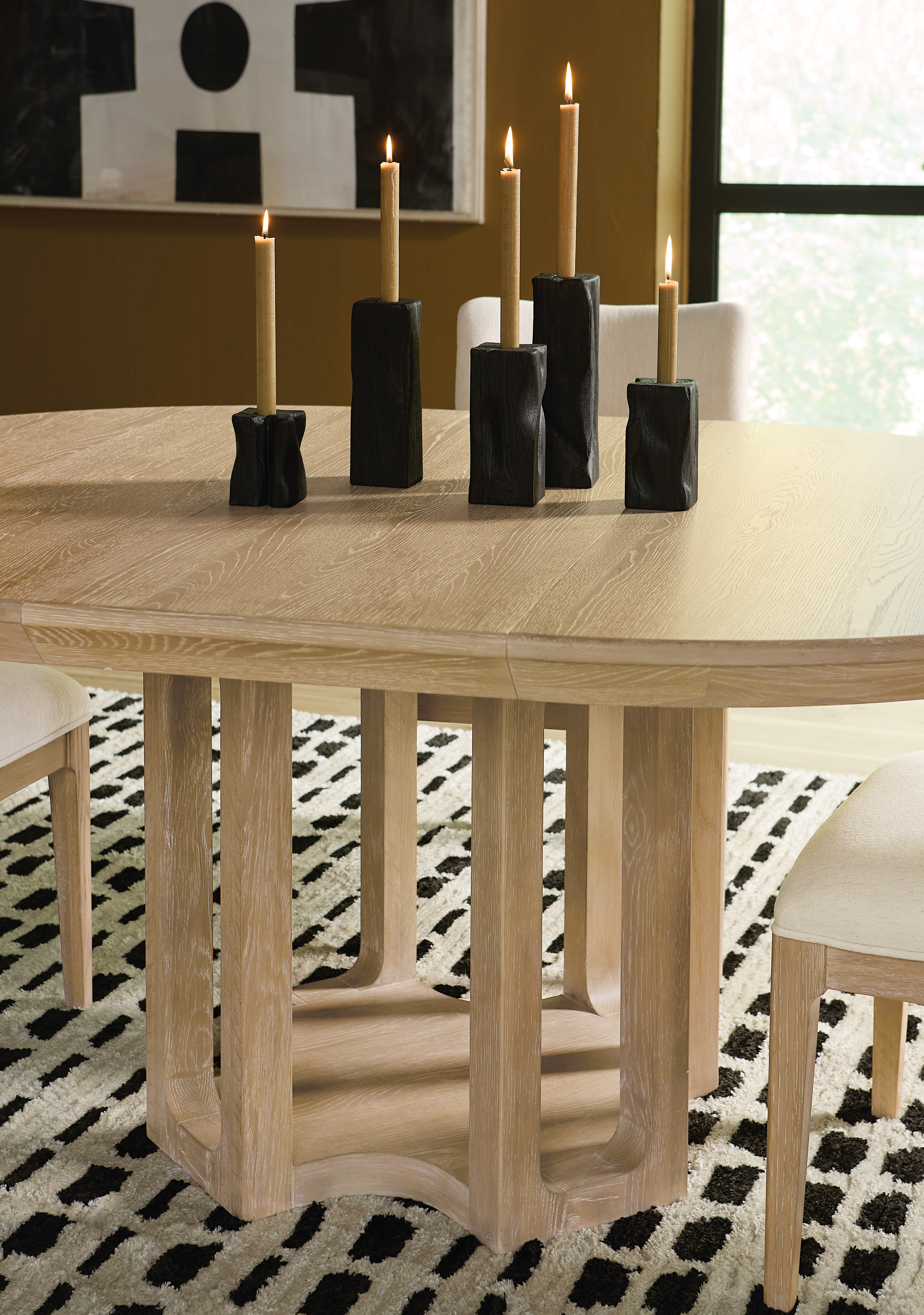 Стол обеденный круглый раскладной Banyon Bay