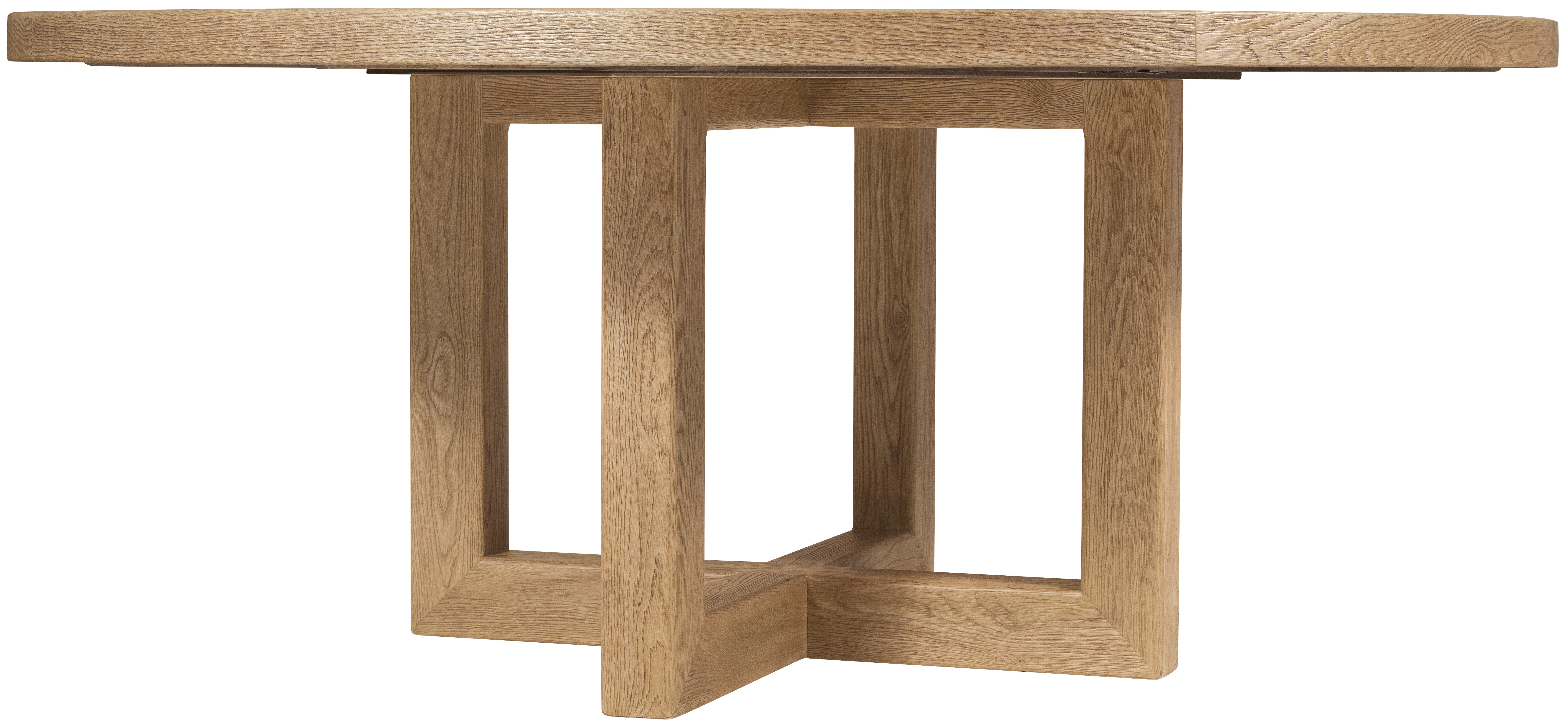 Стол обеденный круглый Driftwood, светлое дерево