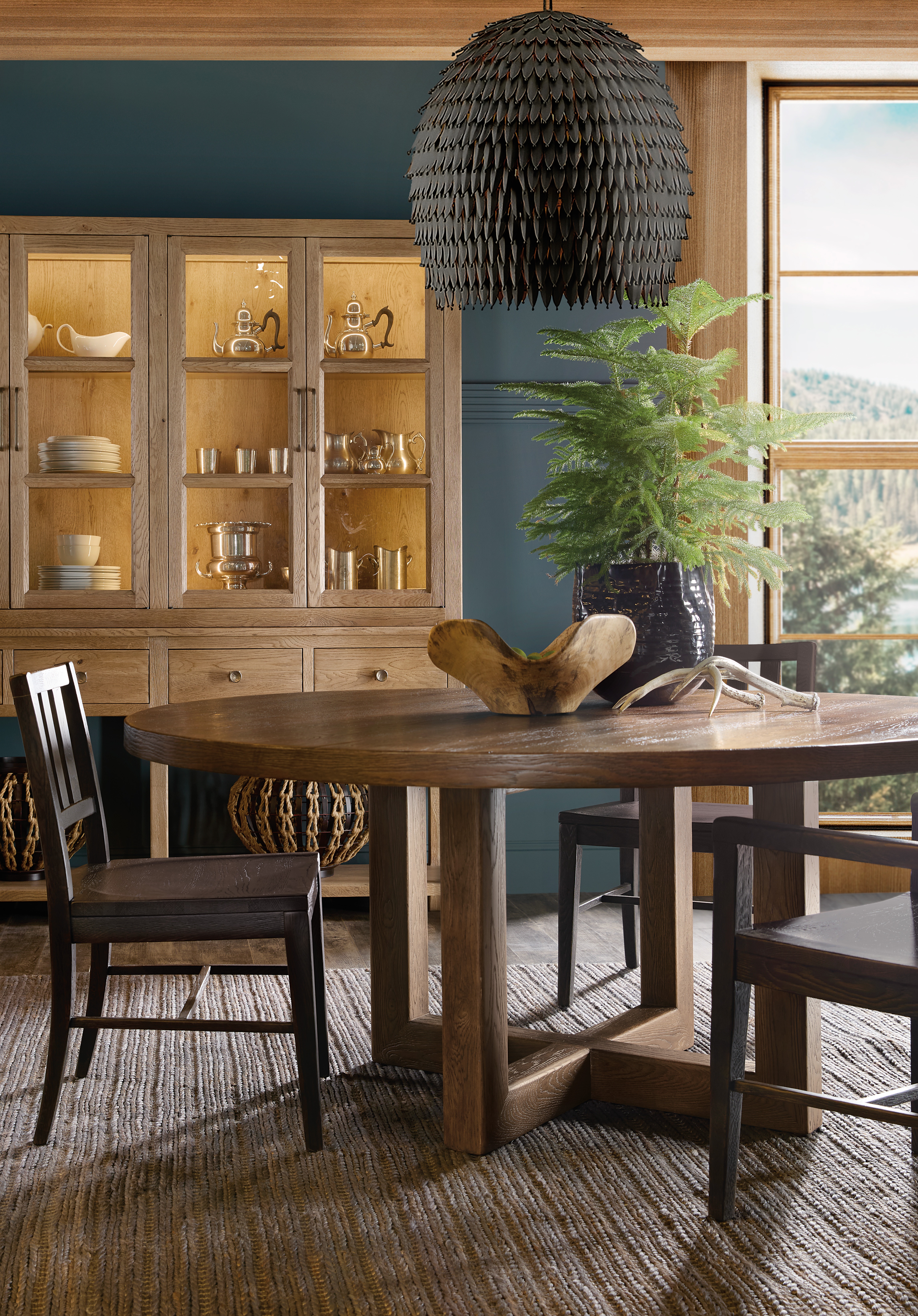 Стул Driftwood, темное дерево