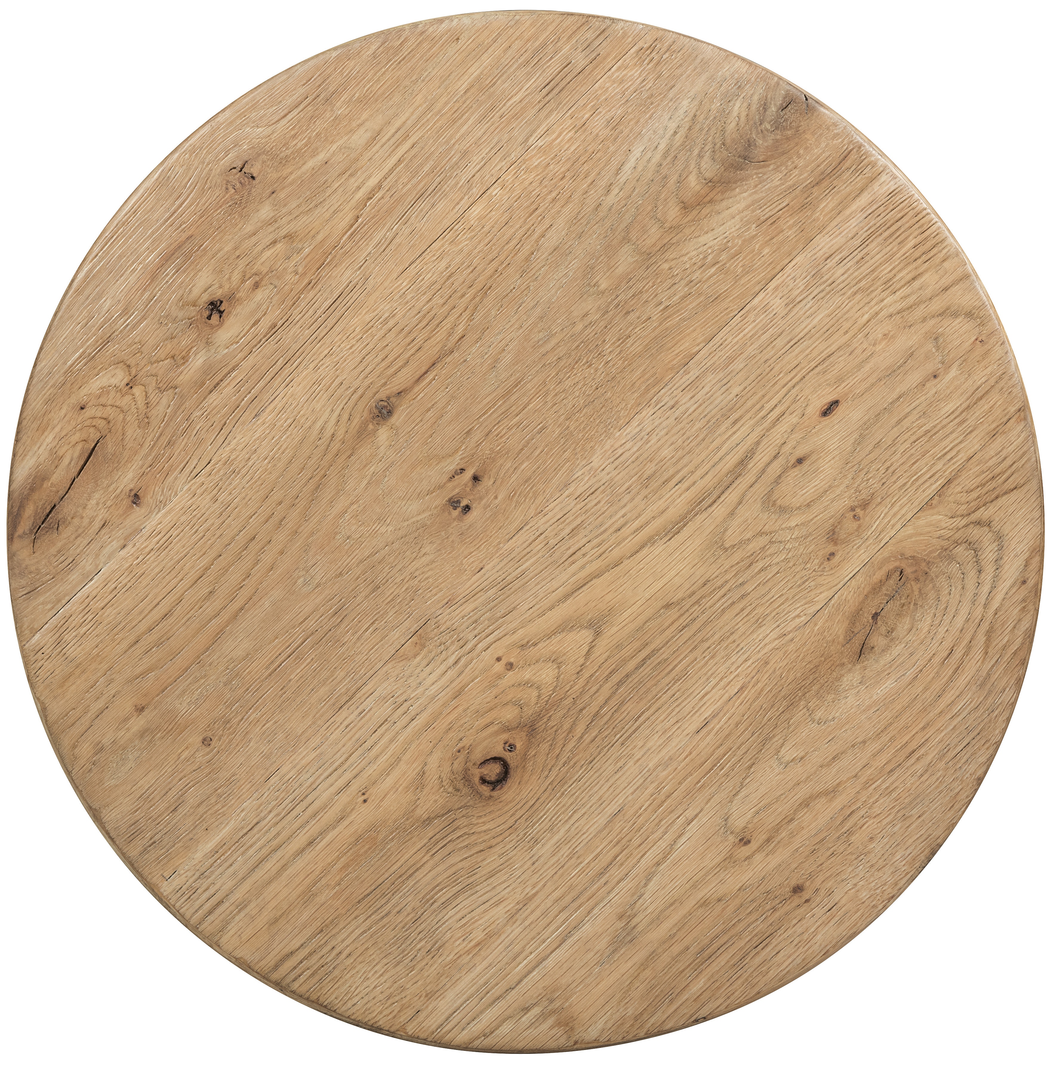 Стол придиванный круглый Driftwood, светлое дерево