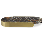 Поднос Lozenge Tray - Michelangelo Marble