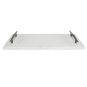 Поднос Get a Grip Tray - White Marble